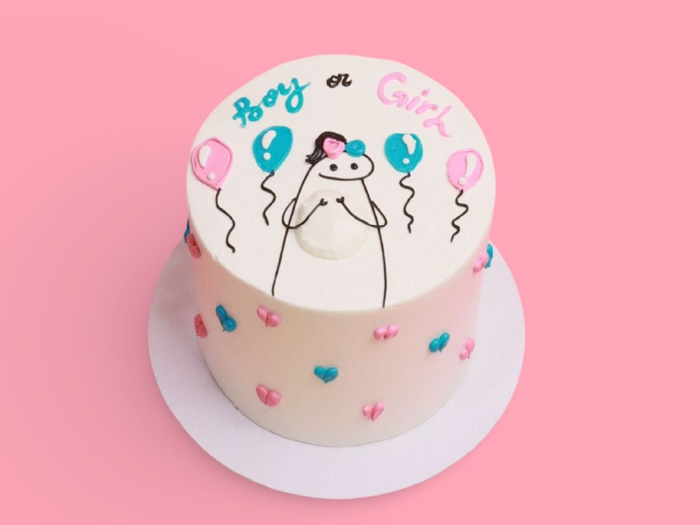 Baby Sex Determination Cake