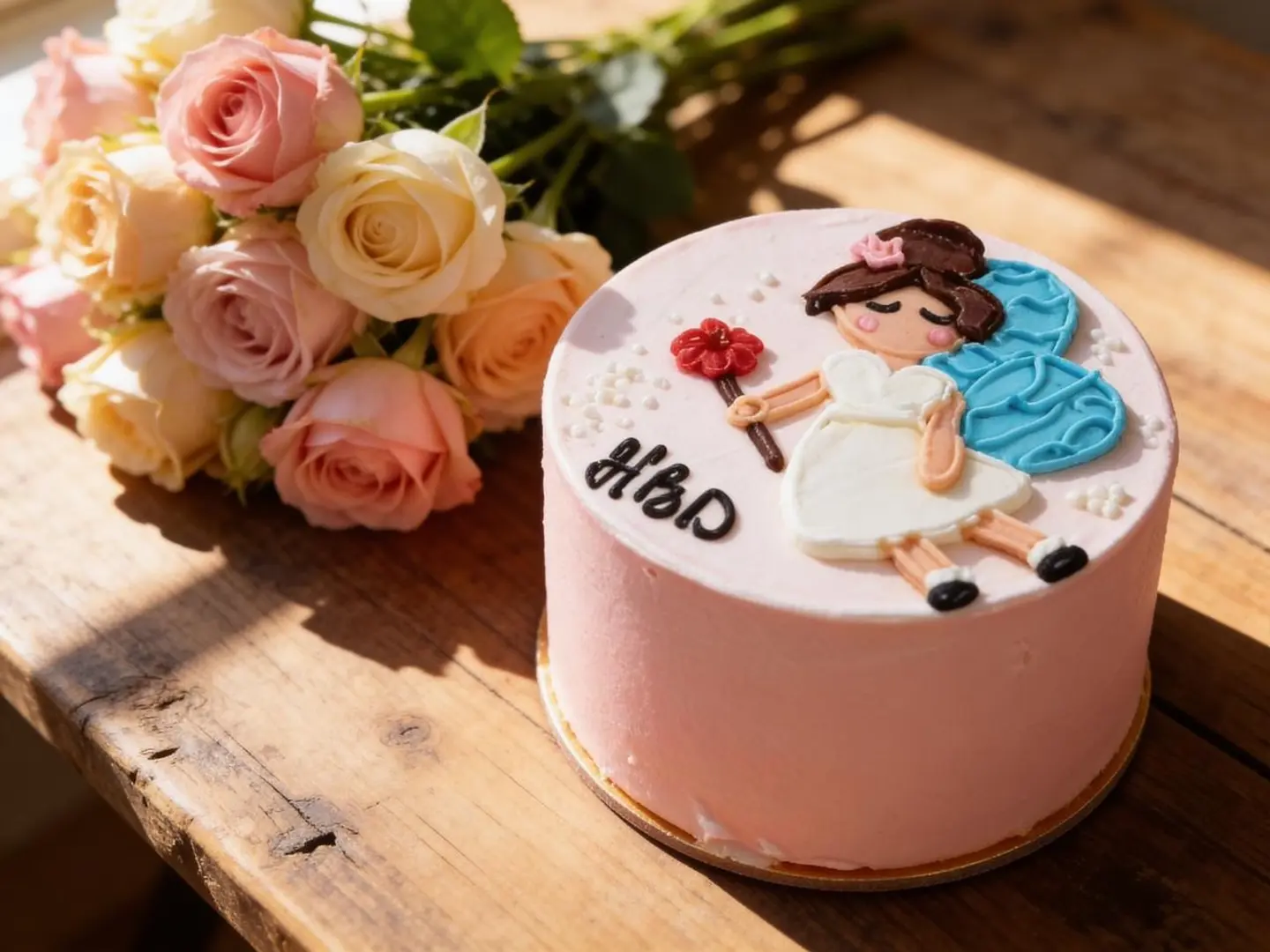 كيك عيد الميلاد ثلاثة انش