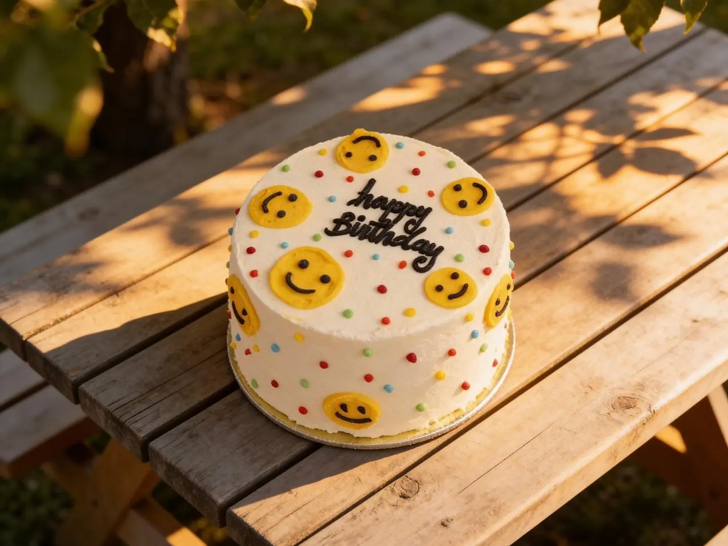 كوري كيك سمايل يوم ميلاد حجم صغير