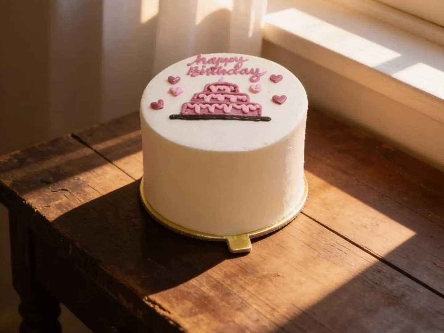 كيكة يوم ميلاد رسم كيك