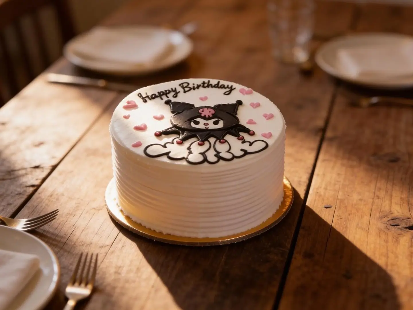 كيكة ميلاد كرومي حجم 4 انش وسط