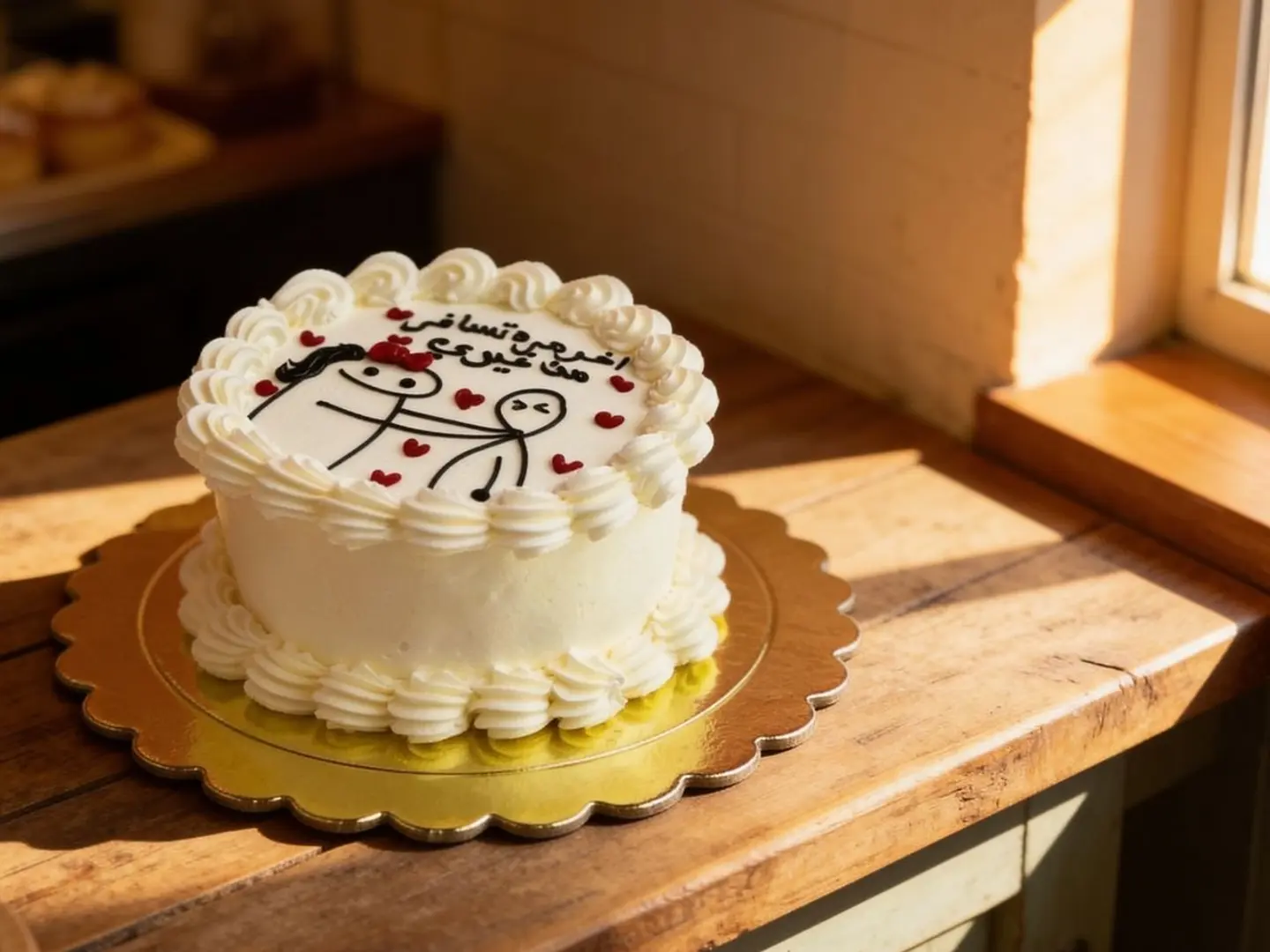 كيكة فنتج اخر مره تسافر من غيري