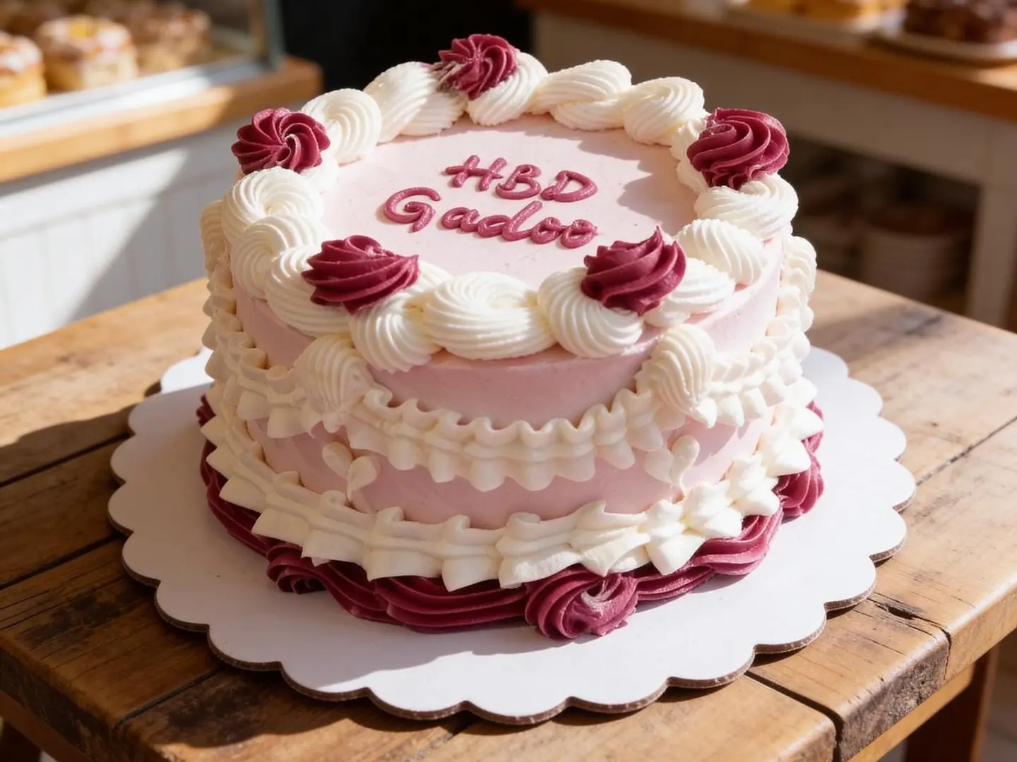 فنتج كيك 4 انش عيد ميلاد