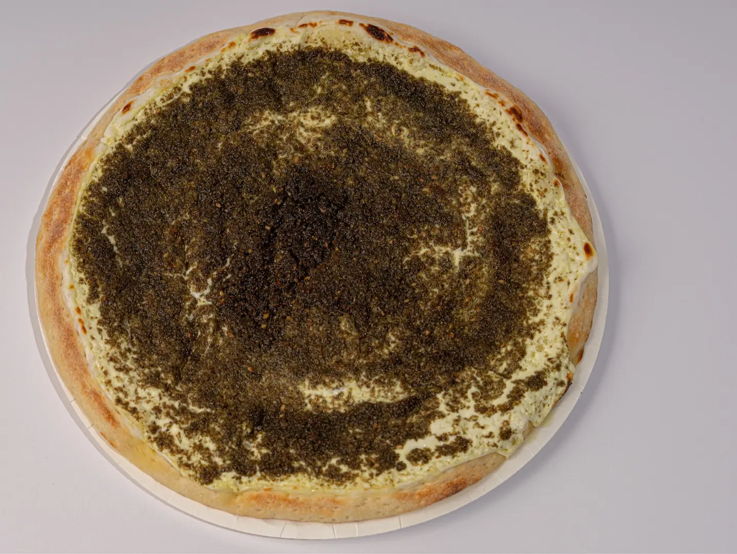 Zaatar Labneh Pie