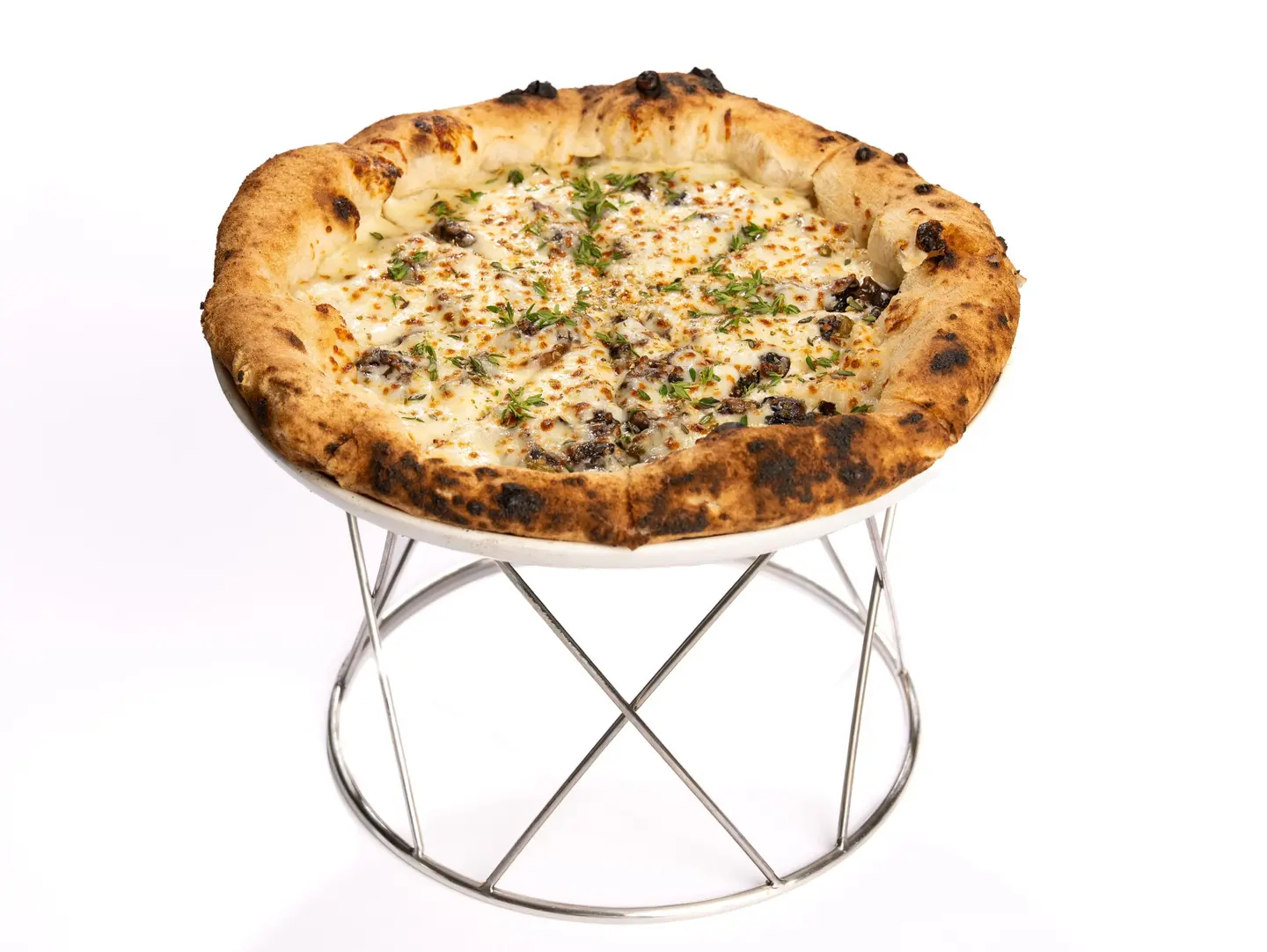 Asparagus Pizza With Herbs
