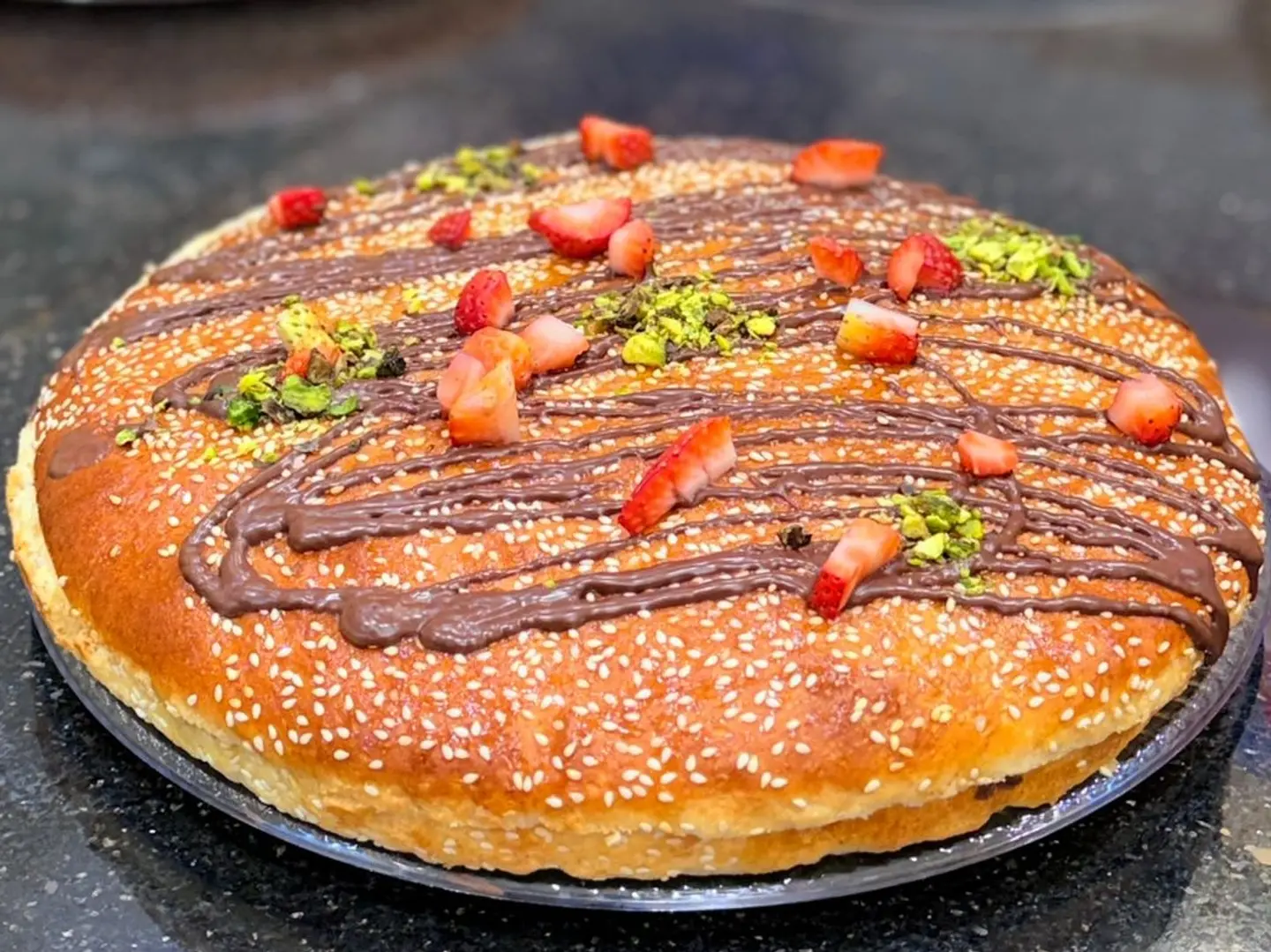 Syrian Marouk With Nutella