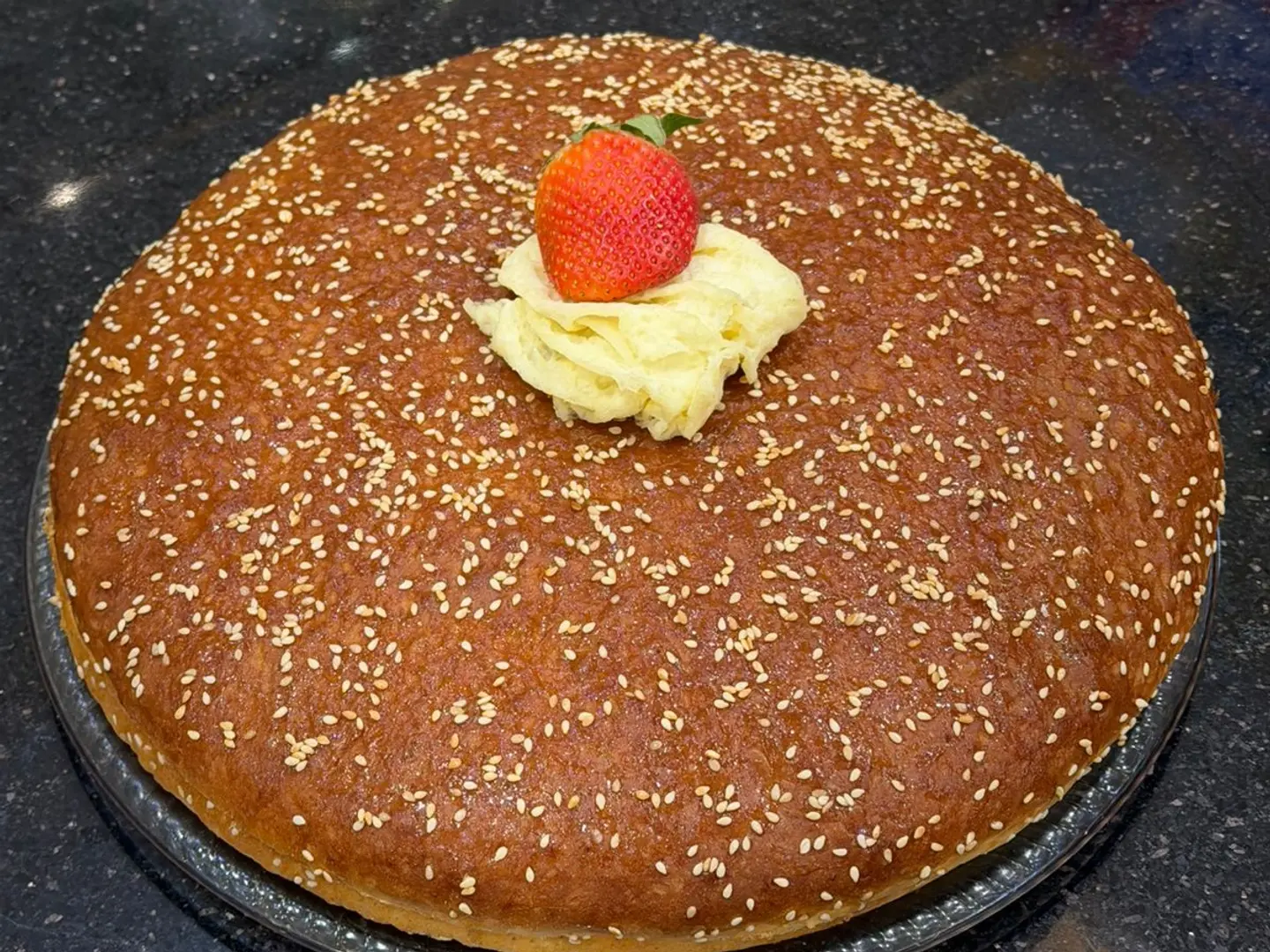 Syrian Ma'arouk With Cream