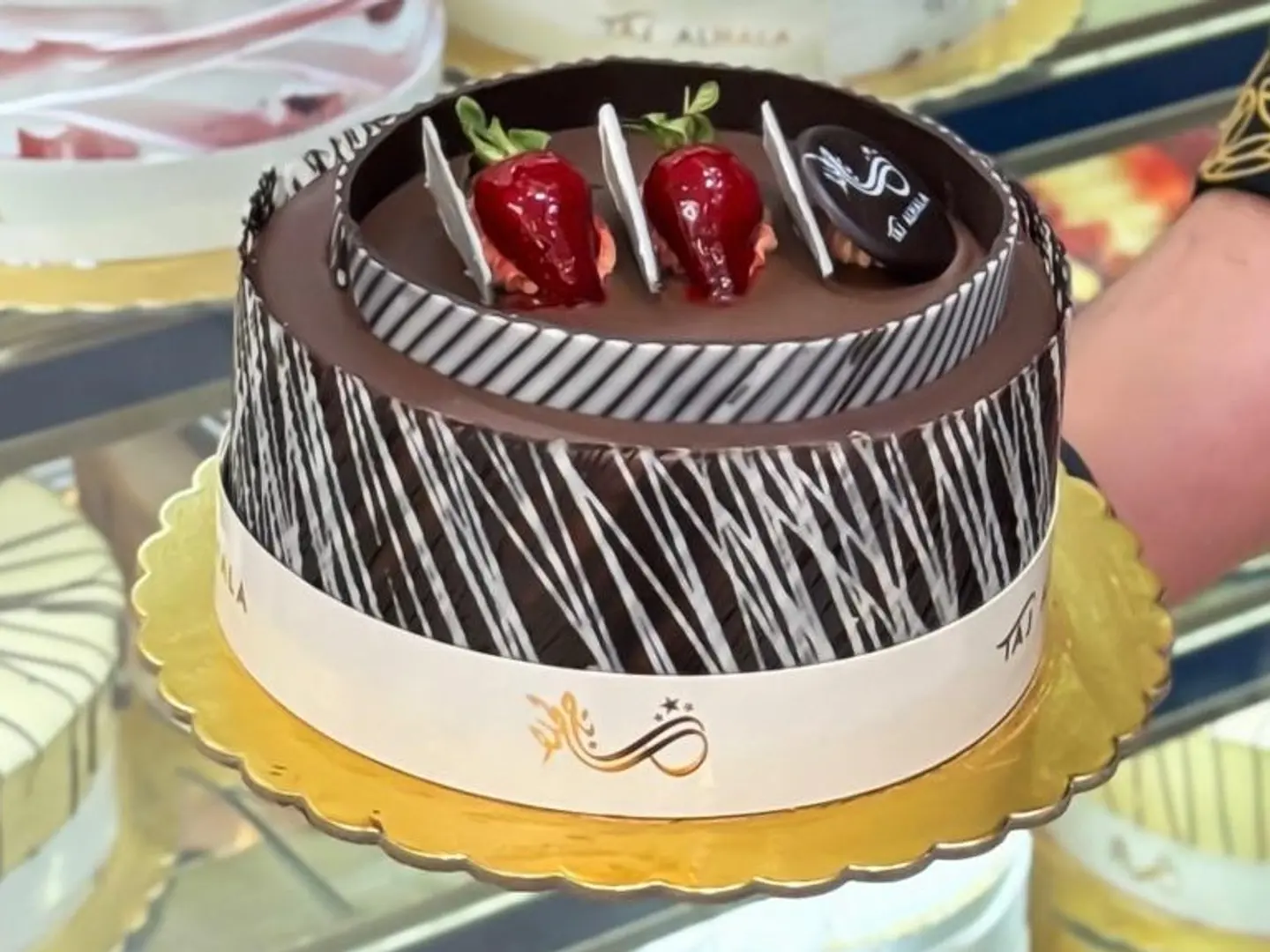 كيك جالكسي صغير