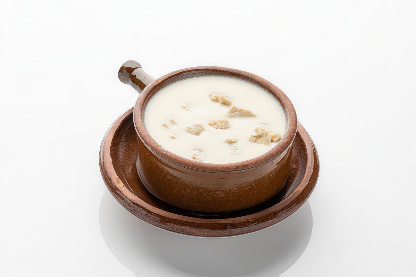 شوربة كريمة بالدجاج