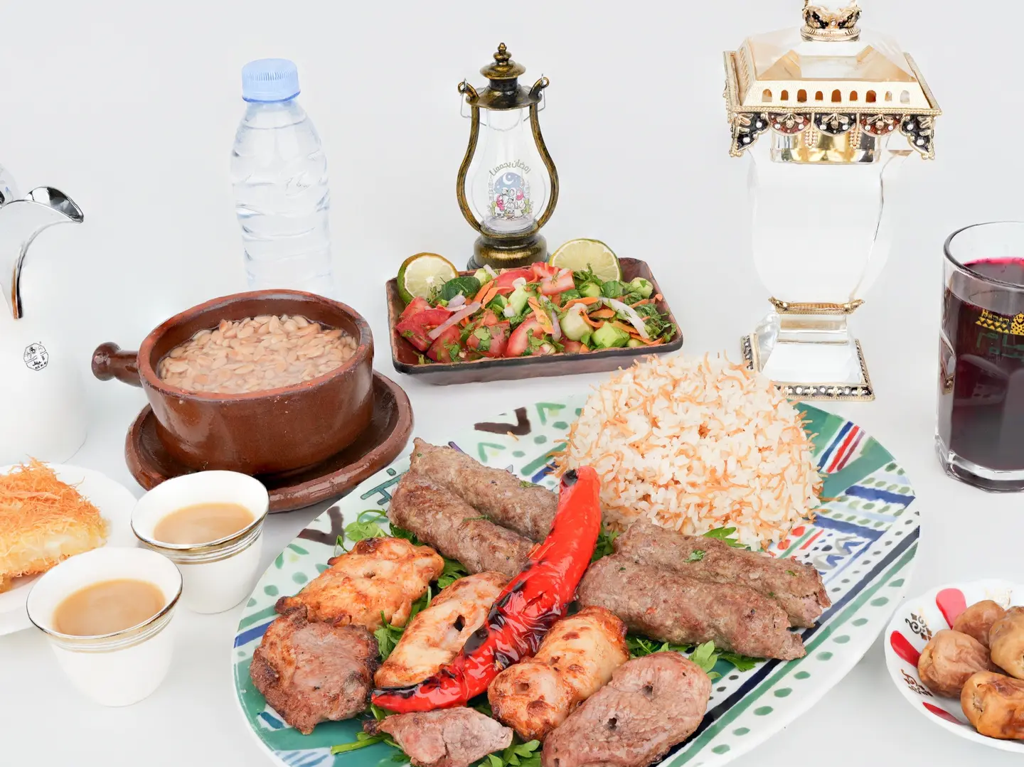 وجبة نصف كيلو مشكل مشاوي