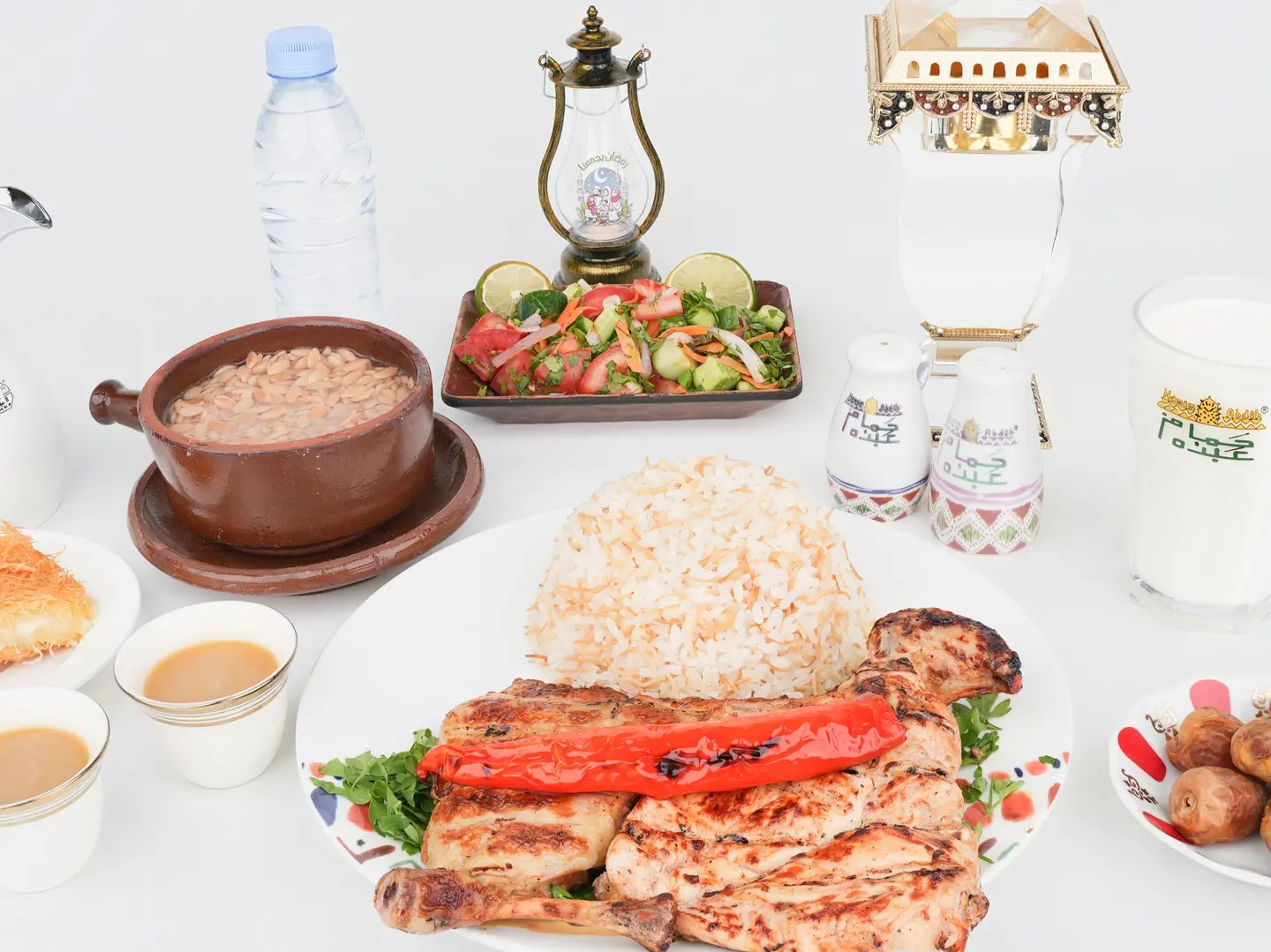 وجبة نصف دجاجة