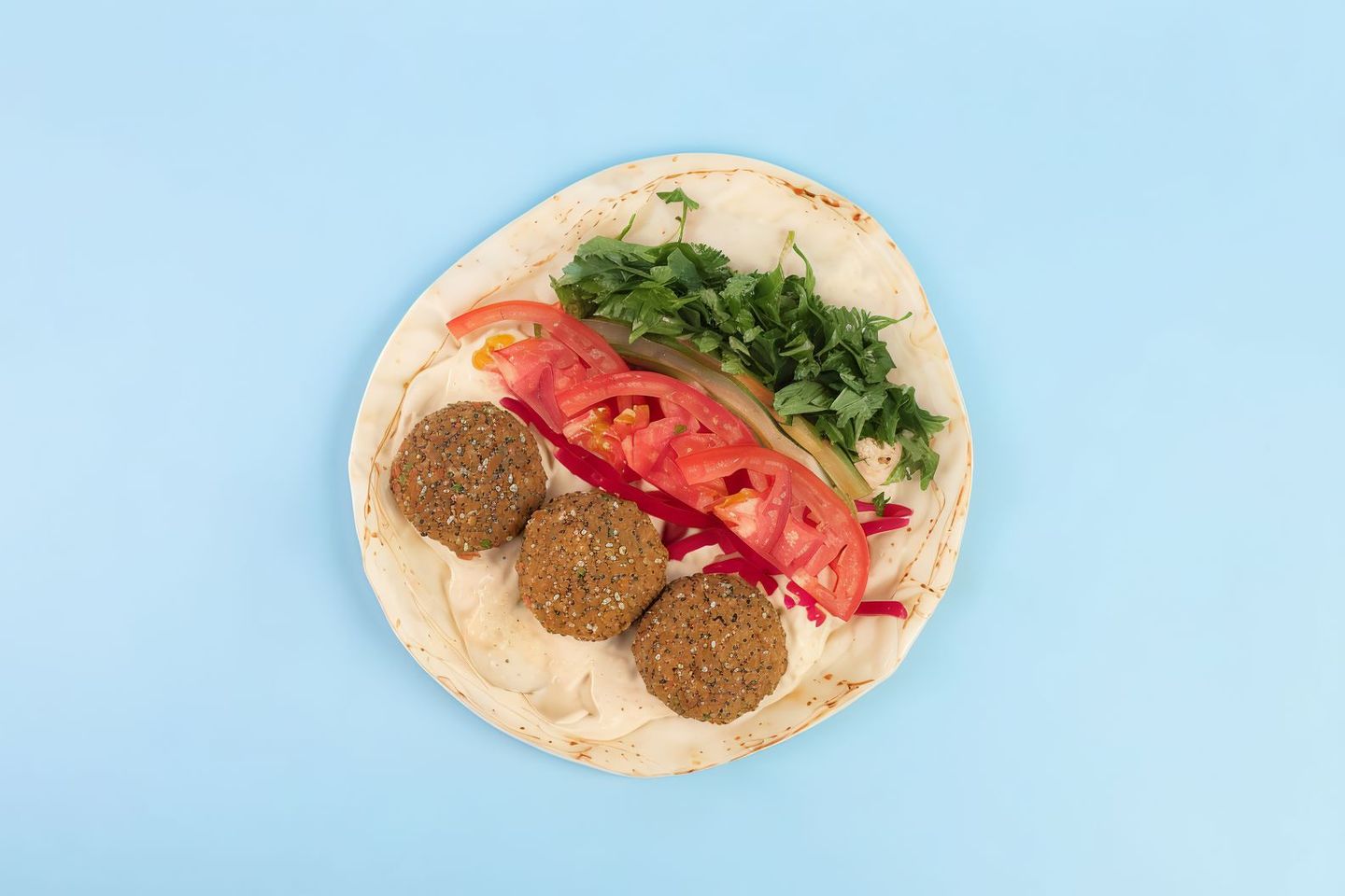 Falafel Regular W/Hummus
