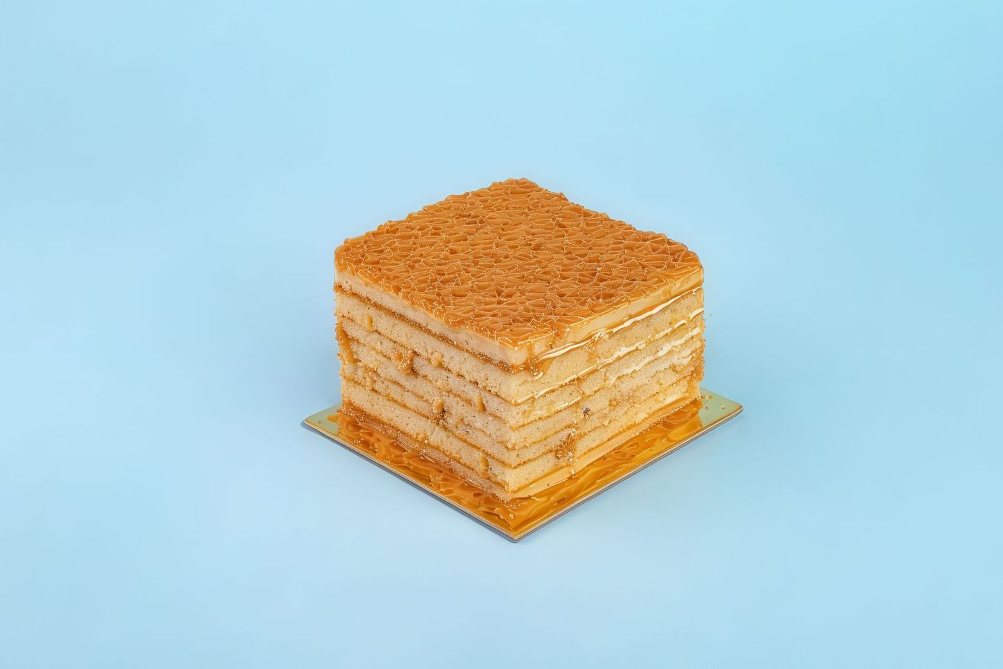 قطعة كيكة العسل