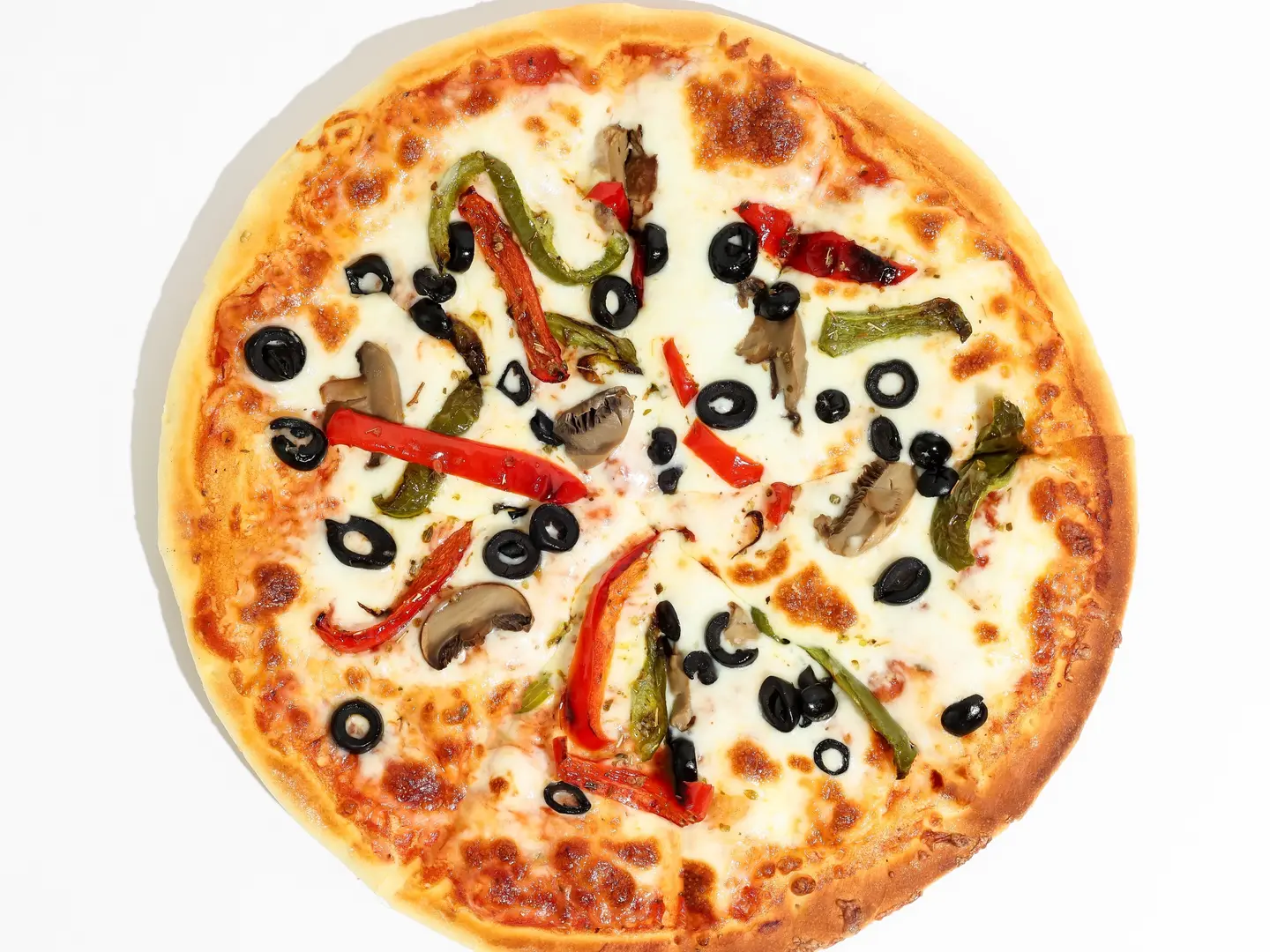 بيتزا الخضار المشوية - صغير