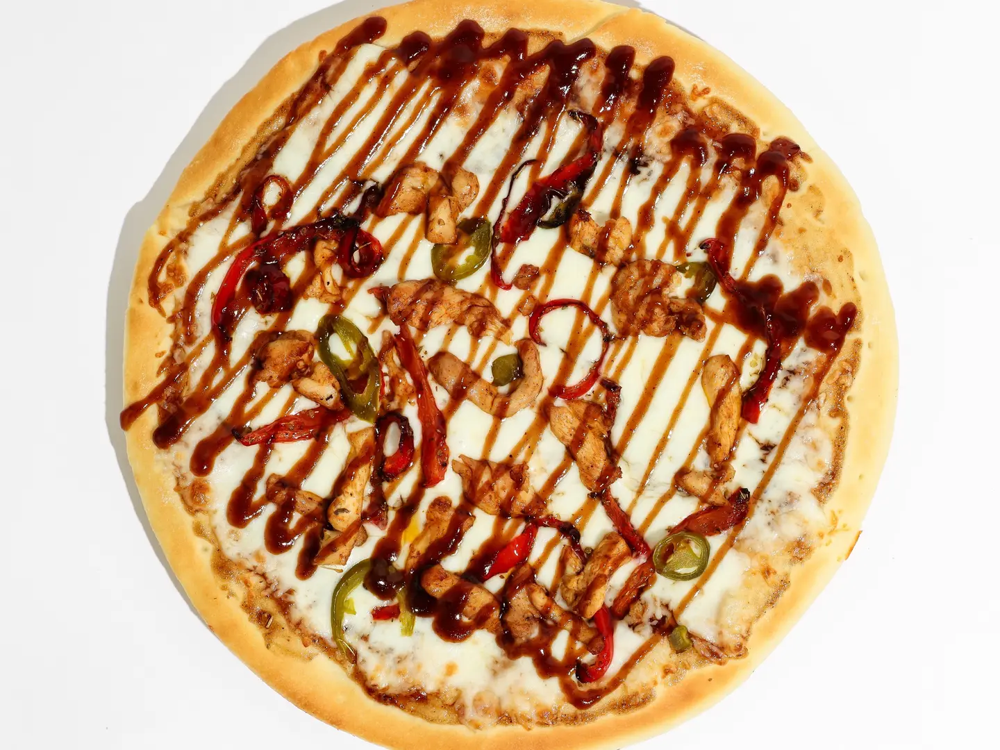 دجاج الباربكيو - وسط