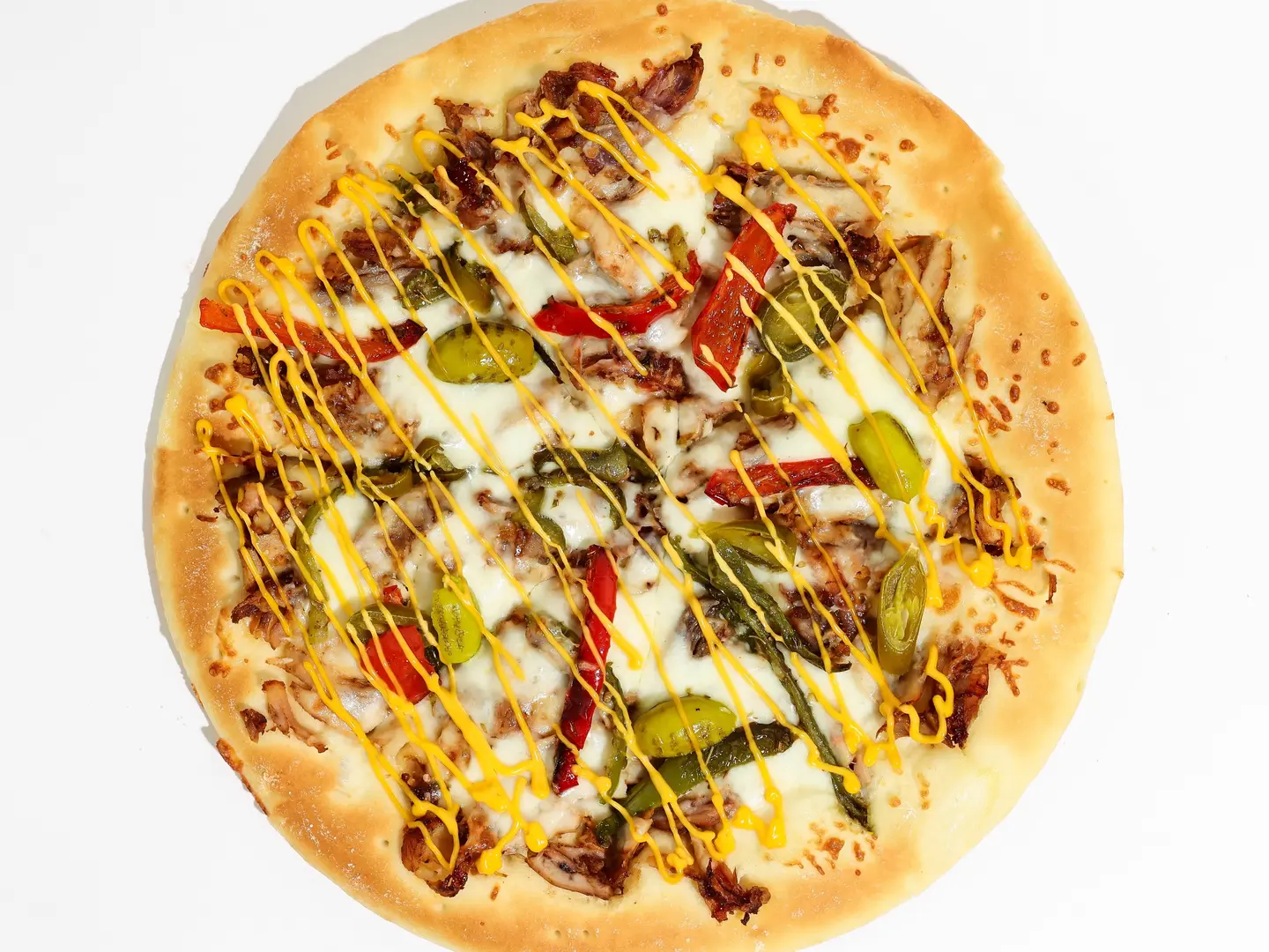 بيتزا شاورما الدجاج - كبير