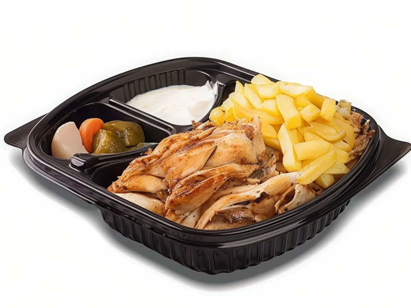 صحن شاورما دجاج