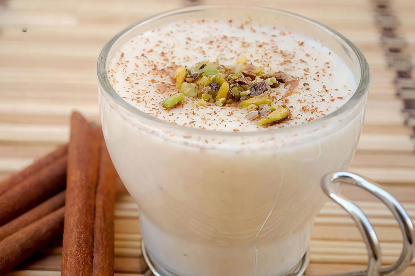 Sahlab With Fruit Nuts