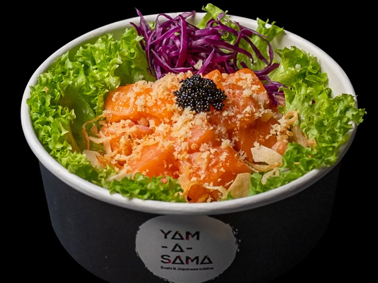 اسبايسي كرسبي سالمون سالاد