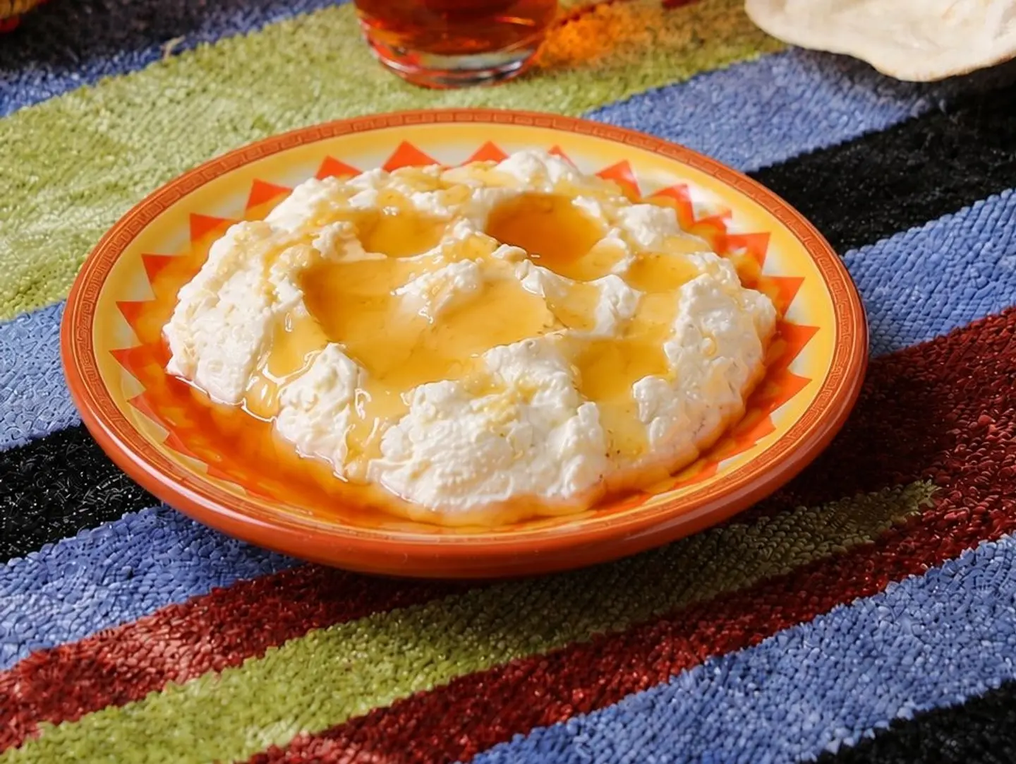 قشطة بالعسل