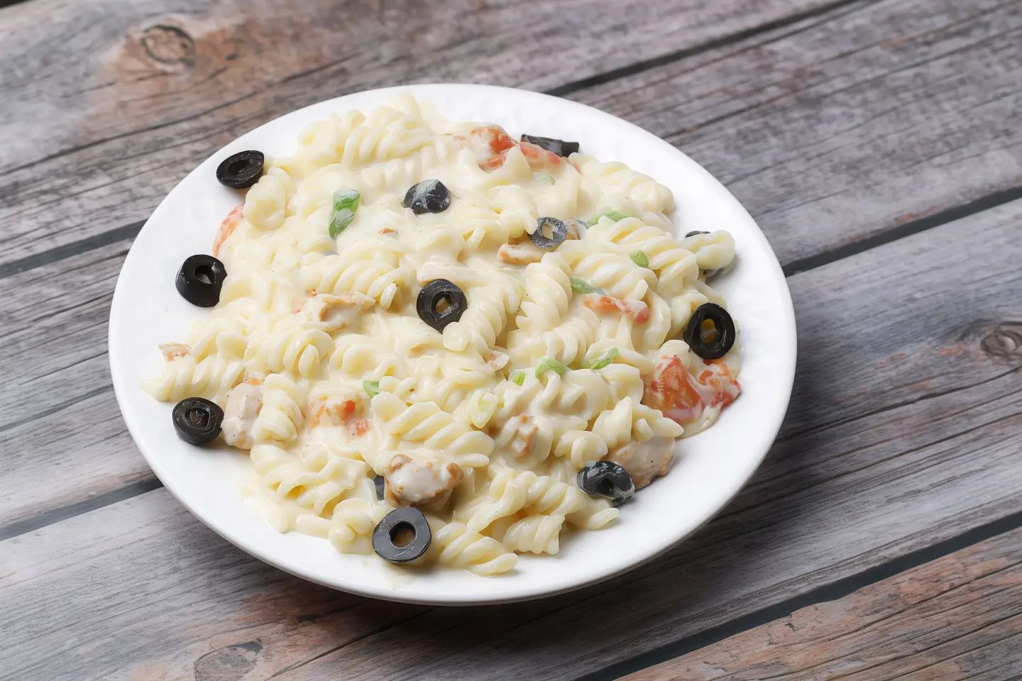 White Pasta With Chicken