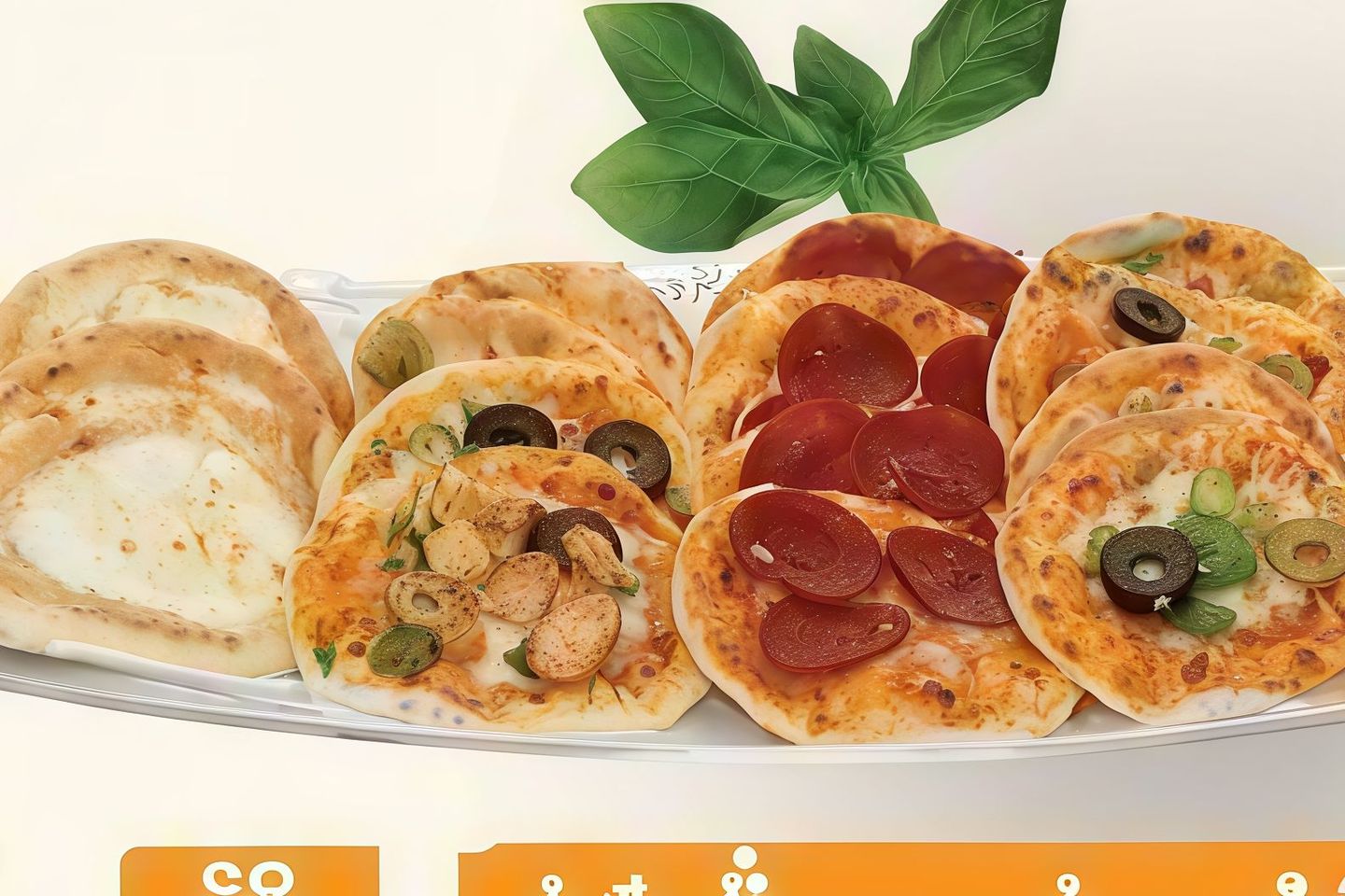Pizza Mini Mix Large Tray