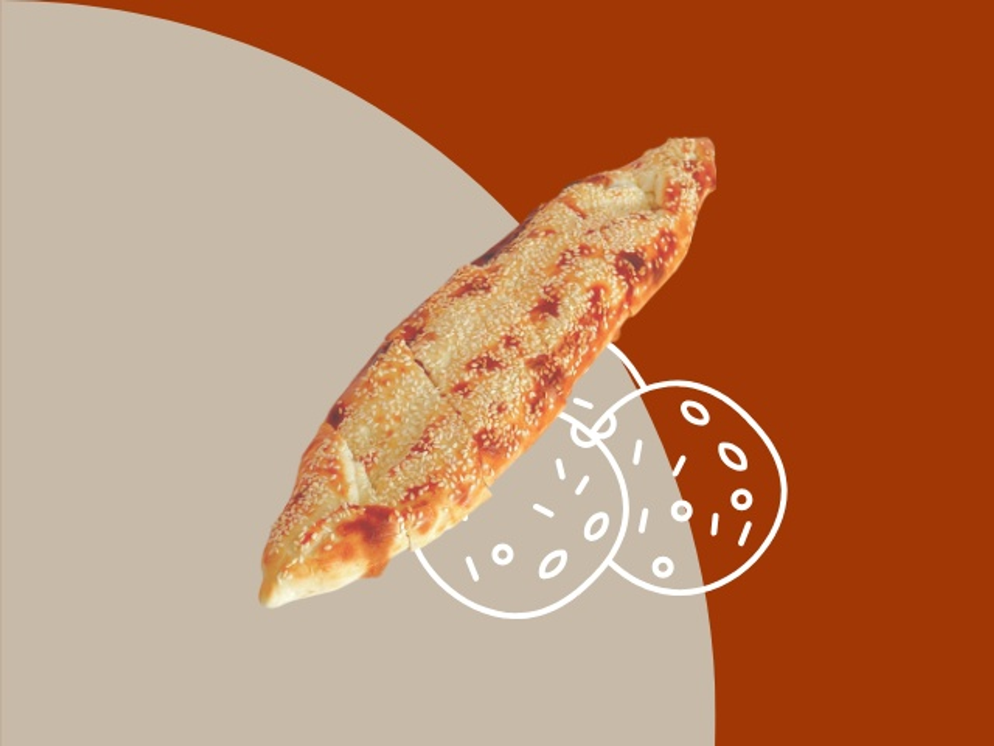 Labneh & Falafel Fatayer