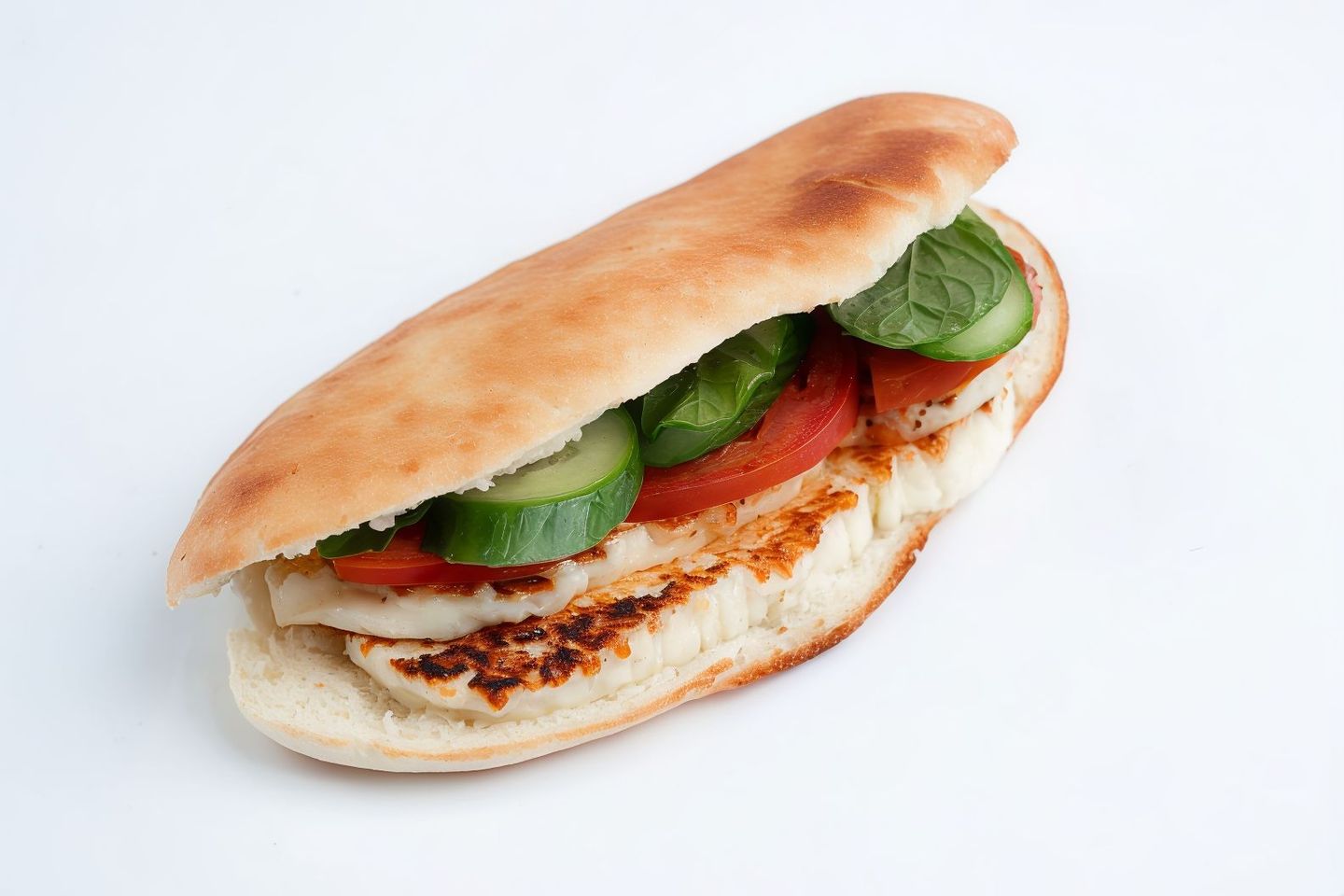 Grilled Halloumi Sandwich