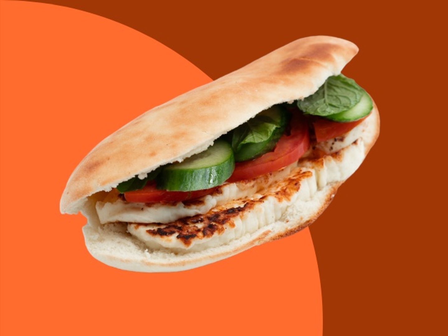 Grilled Halloumi Sandwich