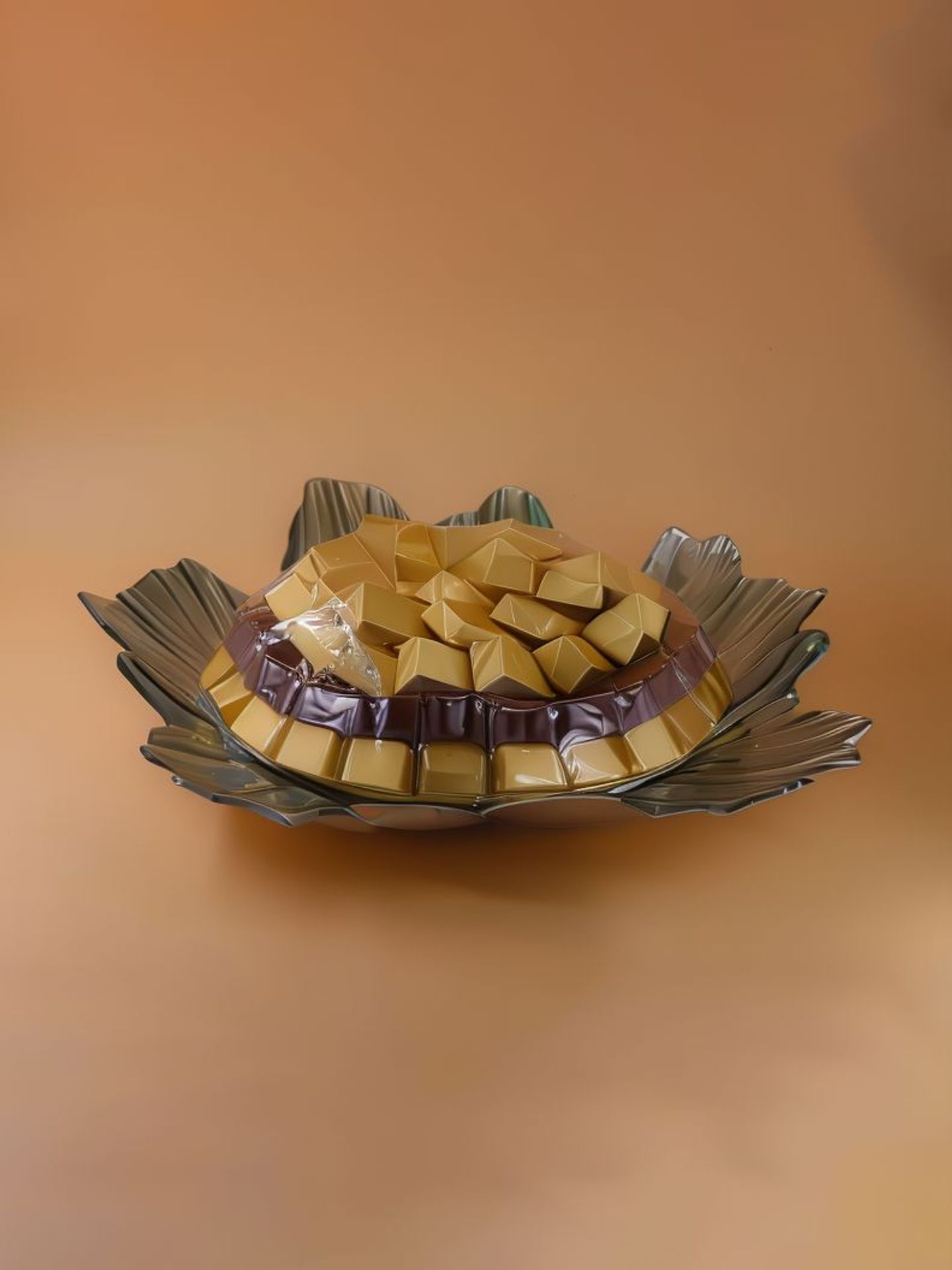 صحن شوكولامغلف