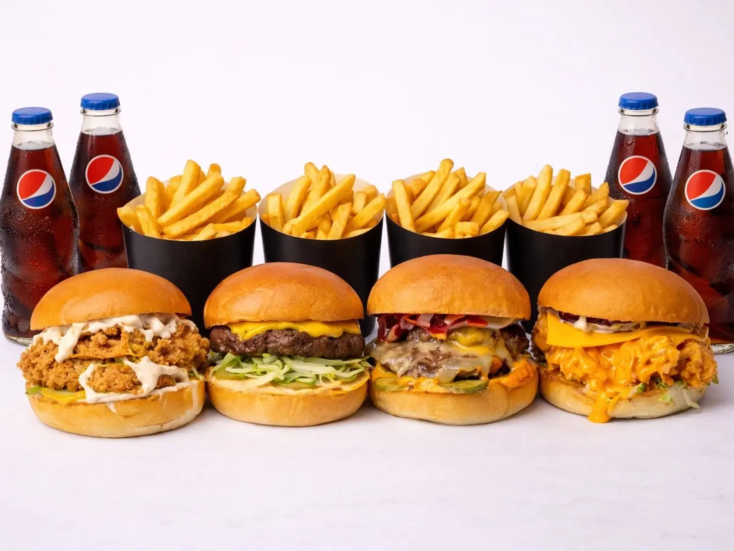 كومبو ثنائي الكلاسك دجاج ولحم