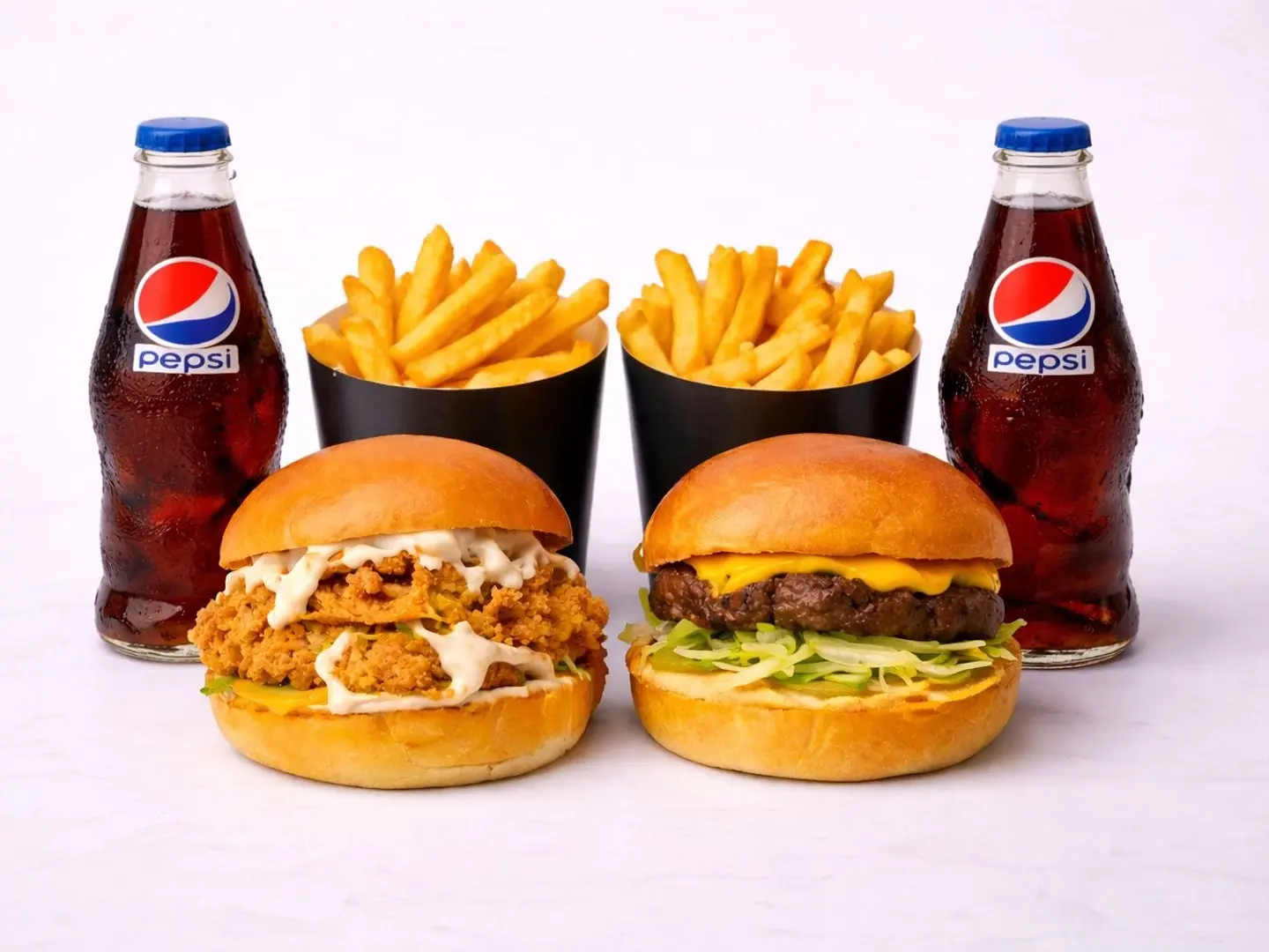 كومبو كلاسك لحم ودجاج