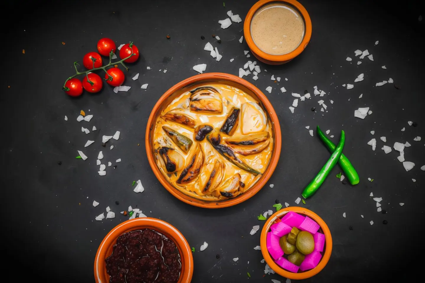 صحن كفتة بالجبن