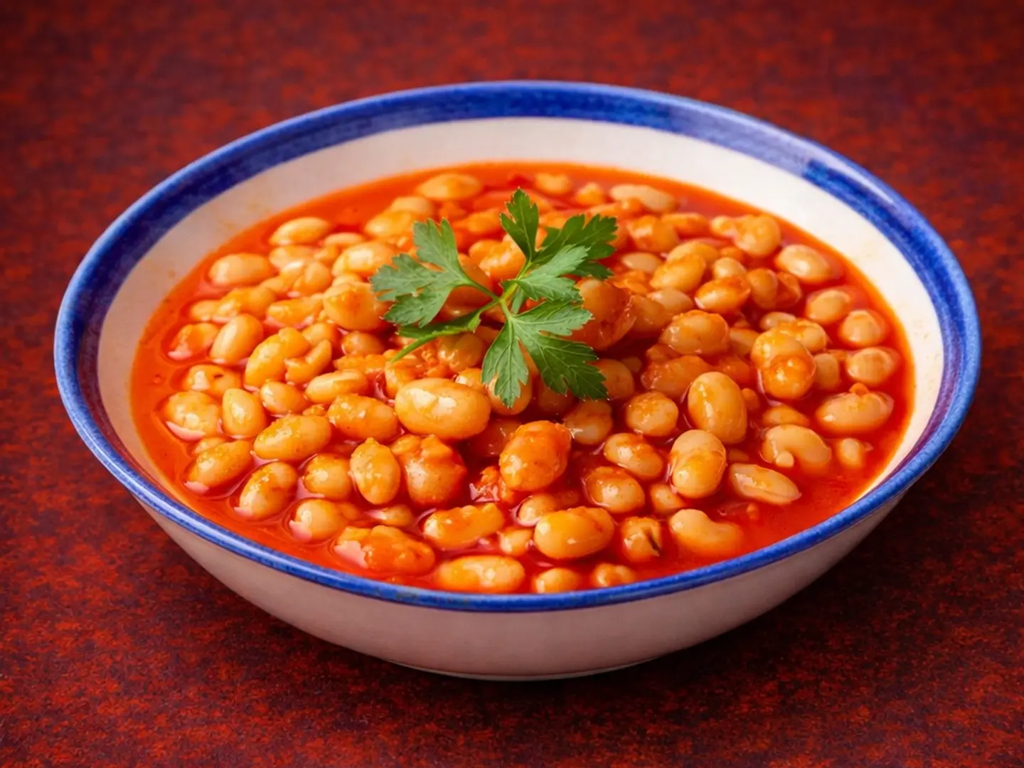 صحن فاصوليا مع التونة