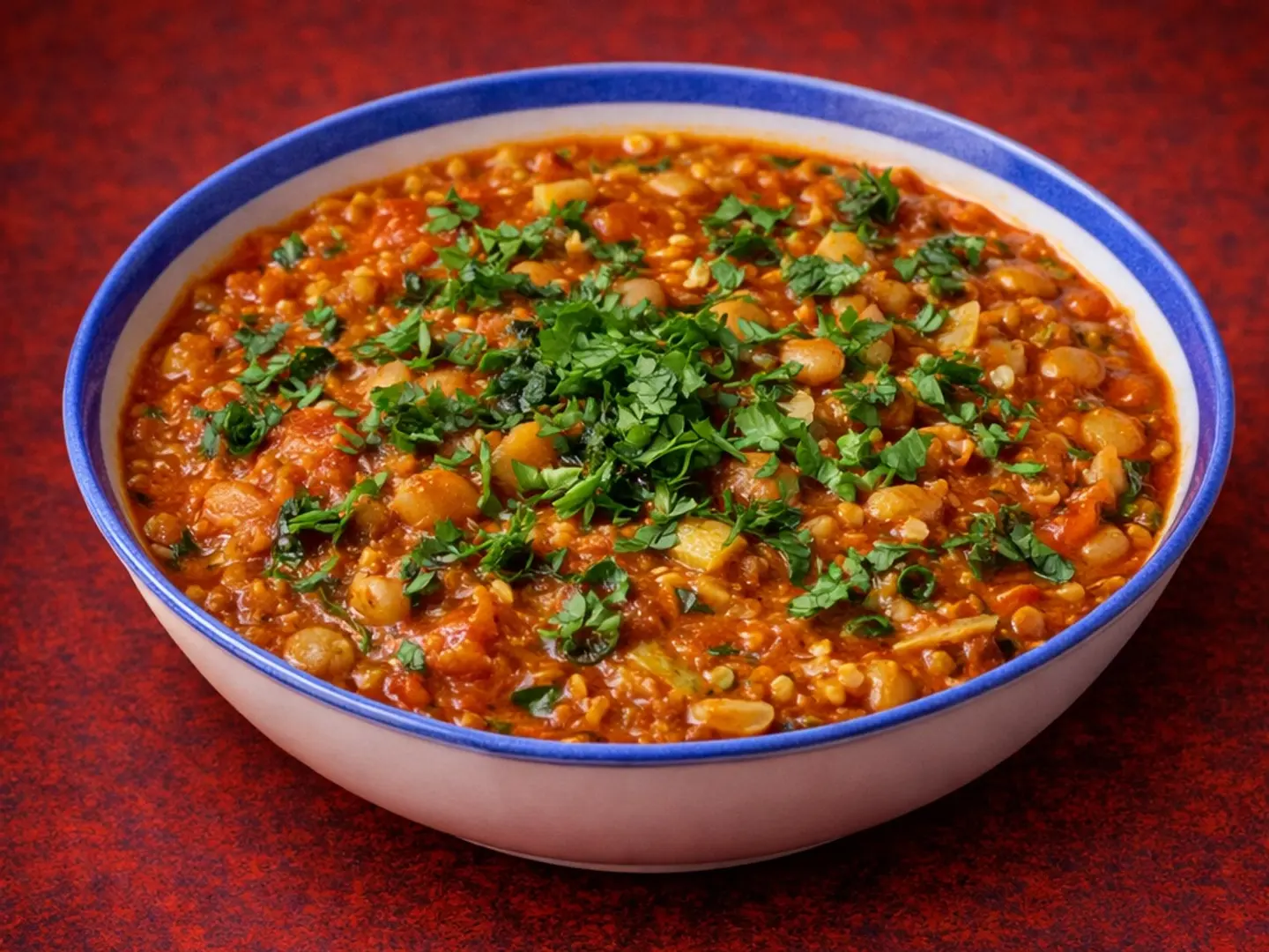 صحن بازلاء سادة