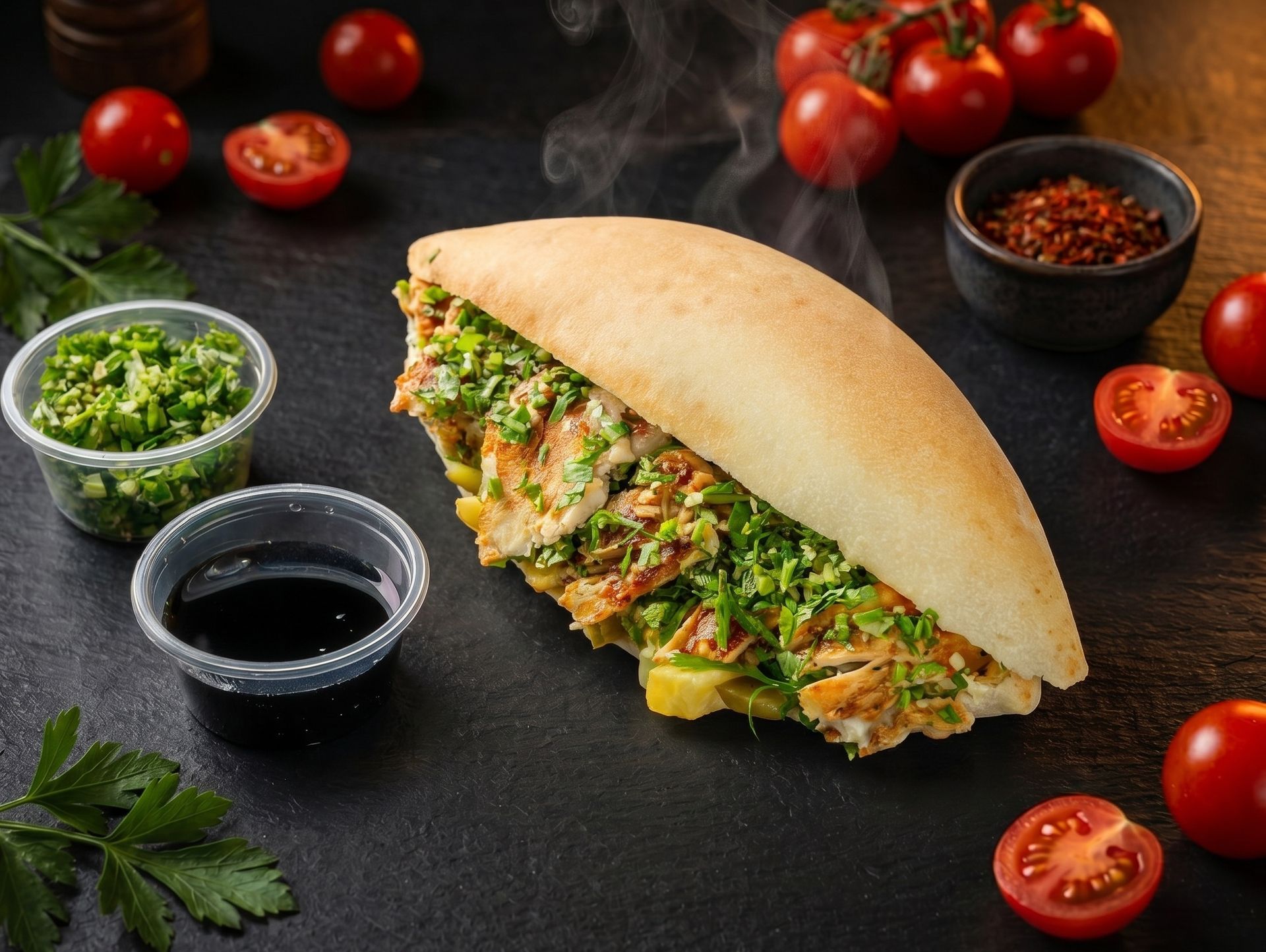 شاورما سنع تبولة - كبير