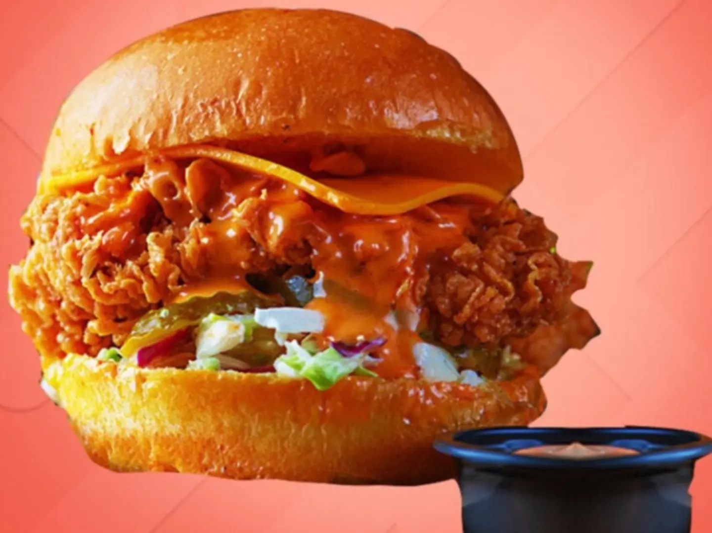 برقر دجاج مقلي