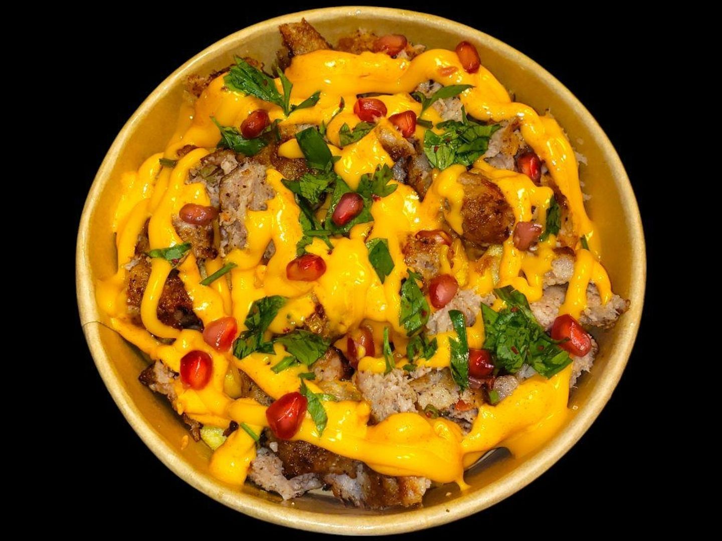 Fries With Chicken Kebab (Spicy)   Small