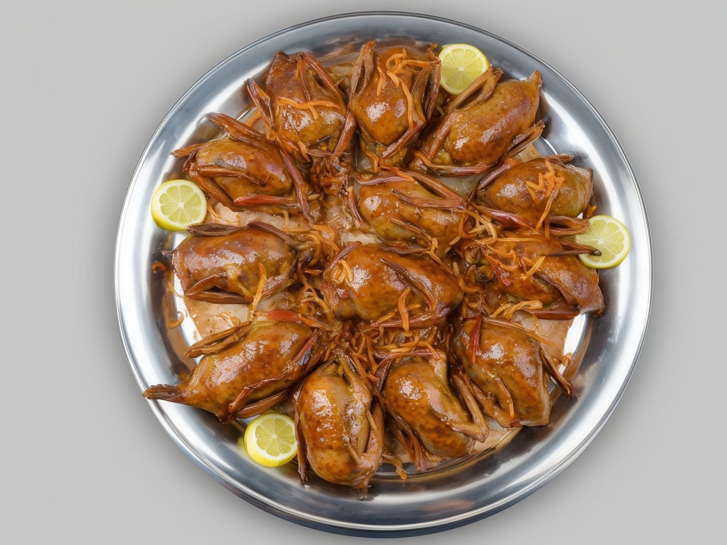 12حبه حمام محمر مع ارز مندي