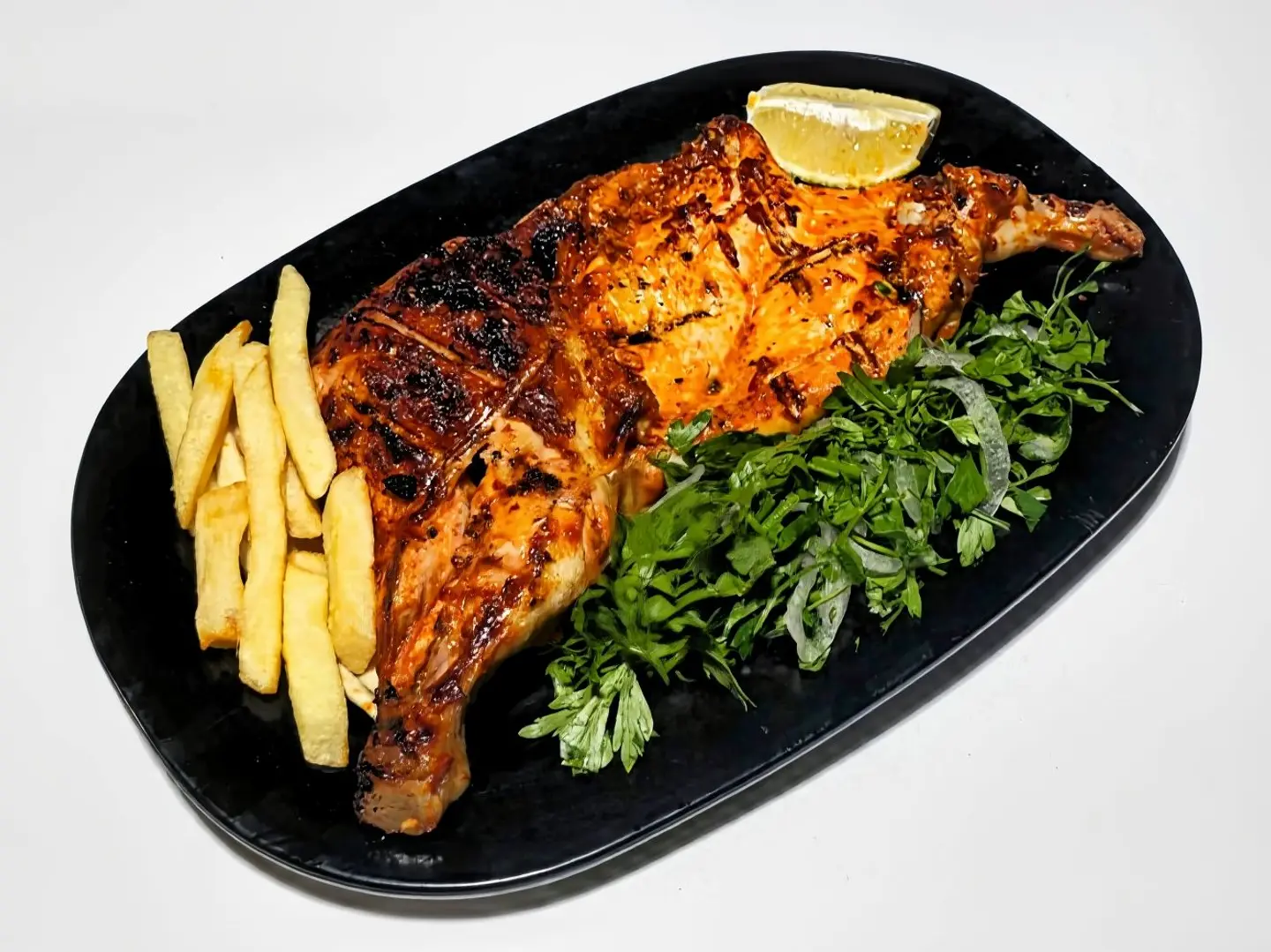 دجاج علي الفحم