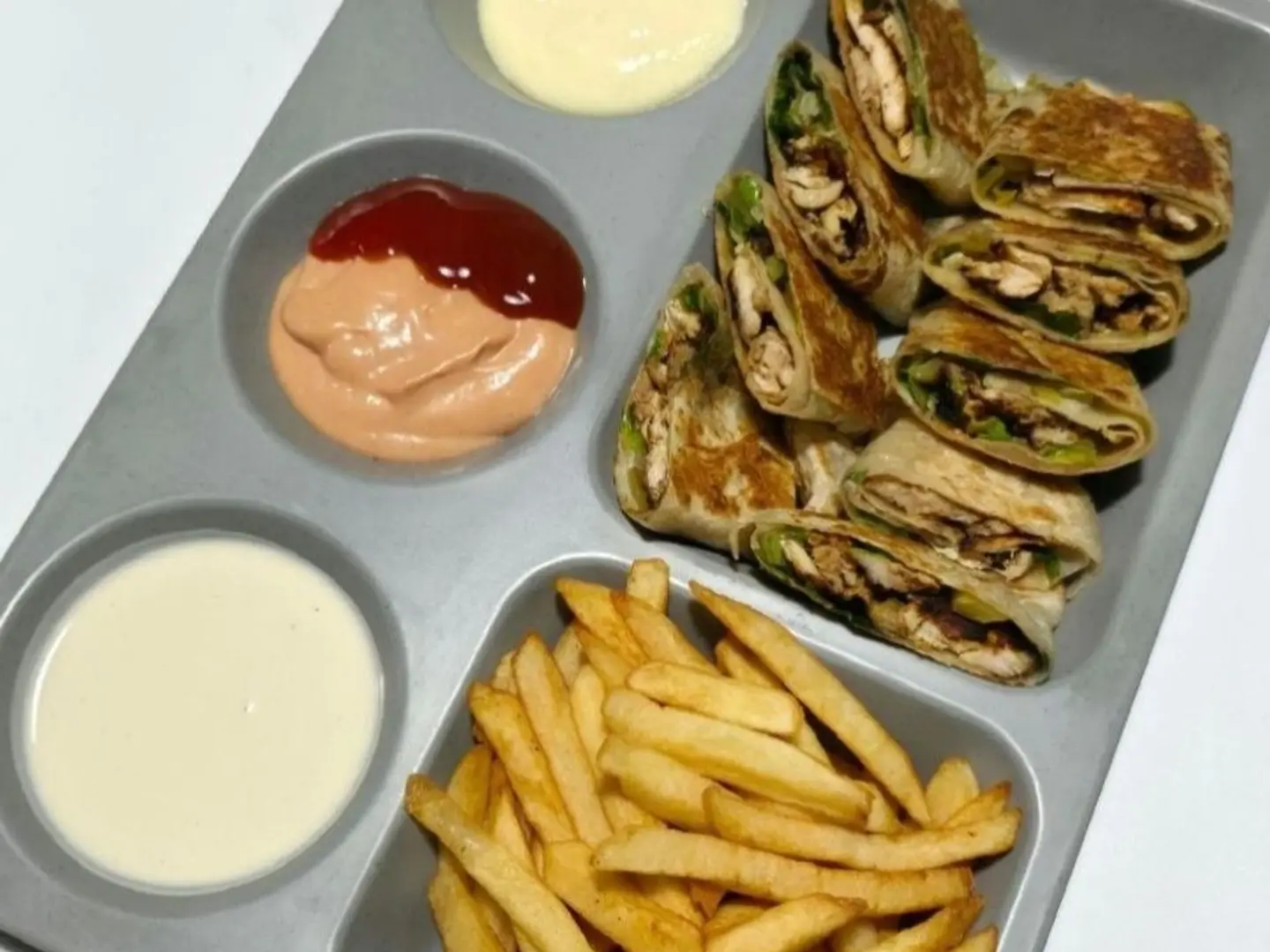 Arabic Chicken Shawarma Dish