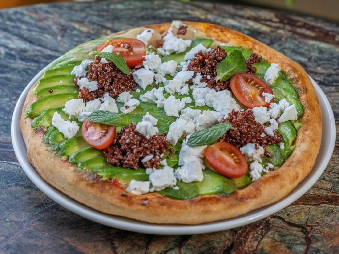 فطيرة ايرث بالأفوكادو