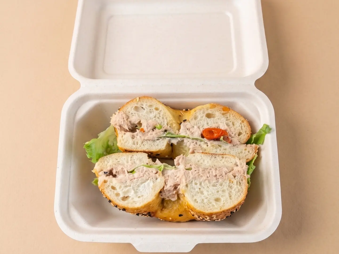 Tuna Bagel