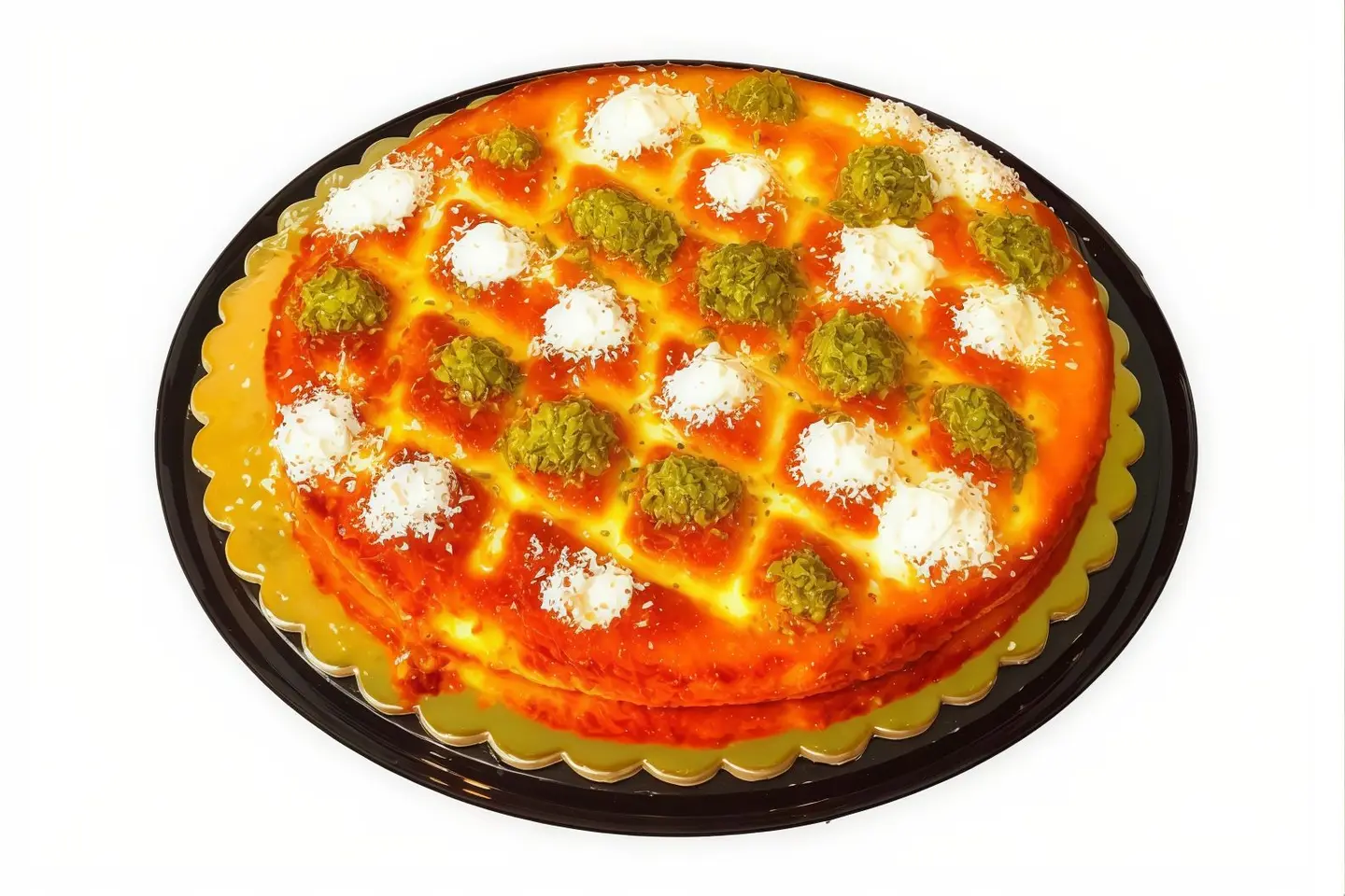 بسبوسة بالقشطة