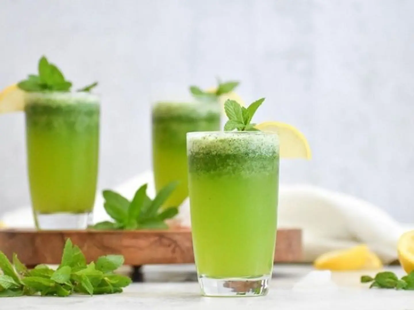 عصير ليمون نعناع - كاس