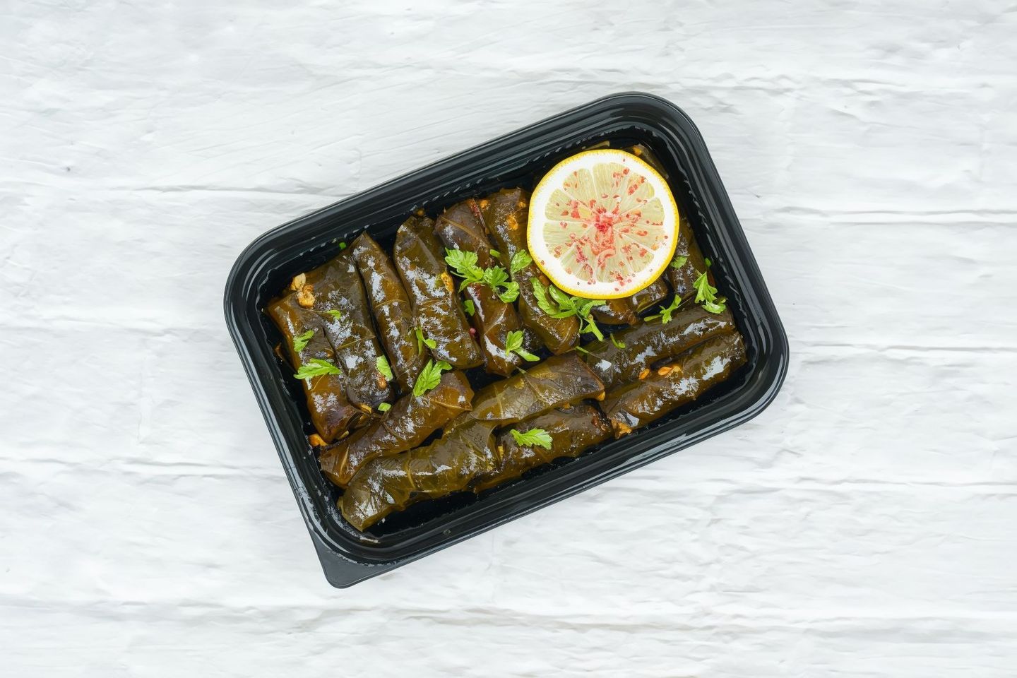 ورق عنب بالليمون - وسط