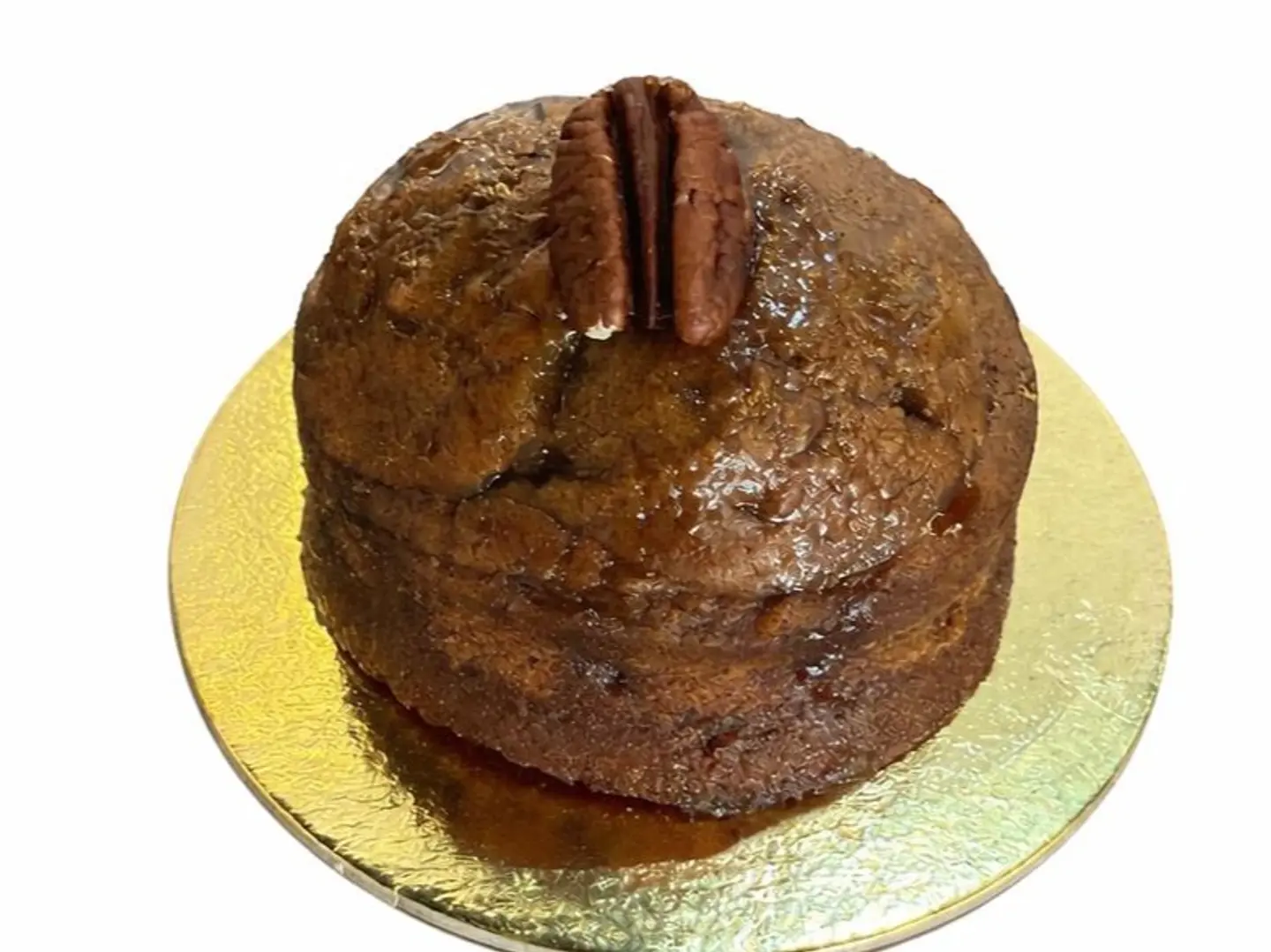 كيكة التمر والكراميل 4 انش