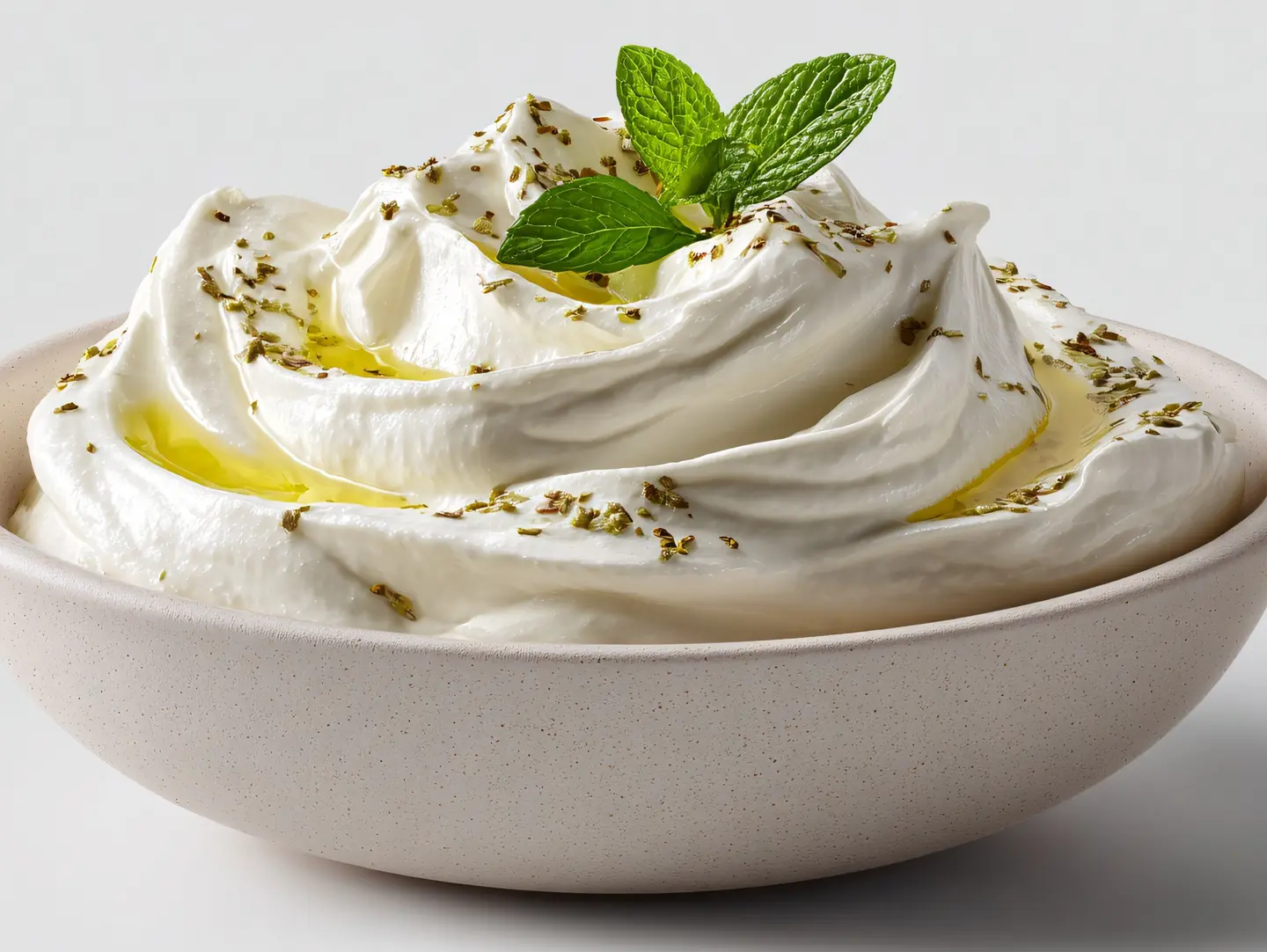 علبة لبنة طازجة