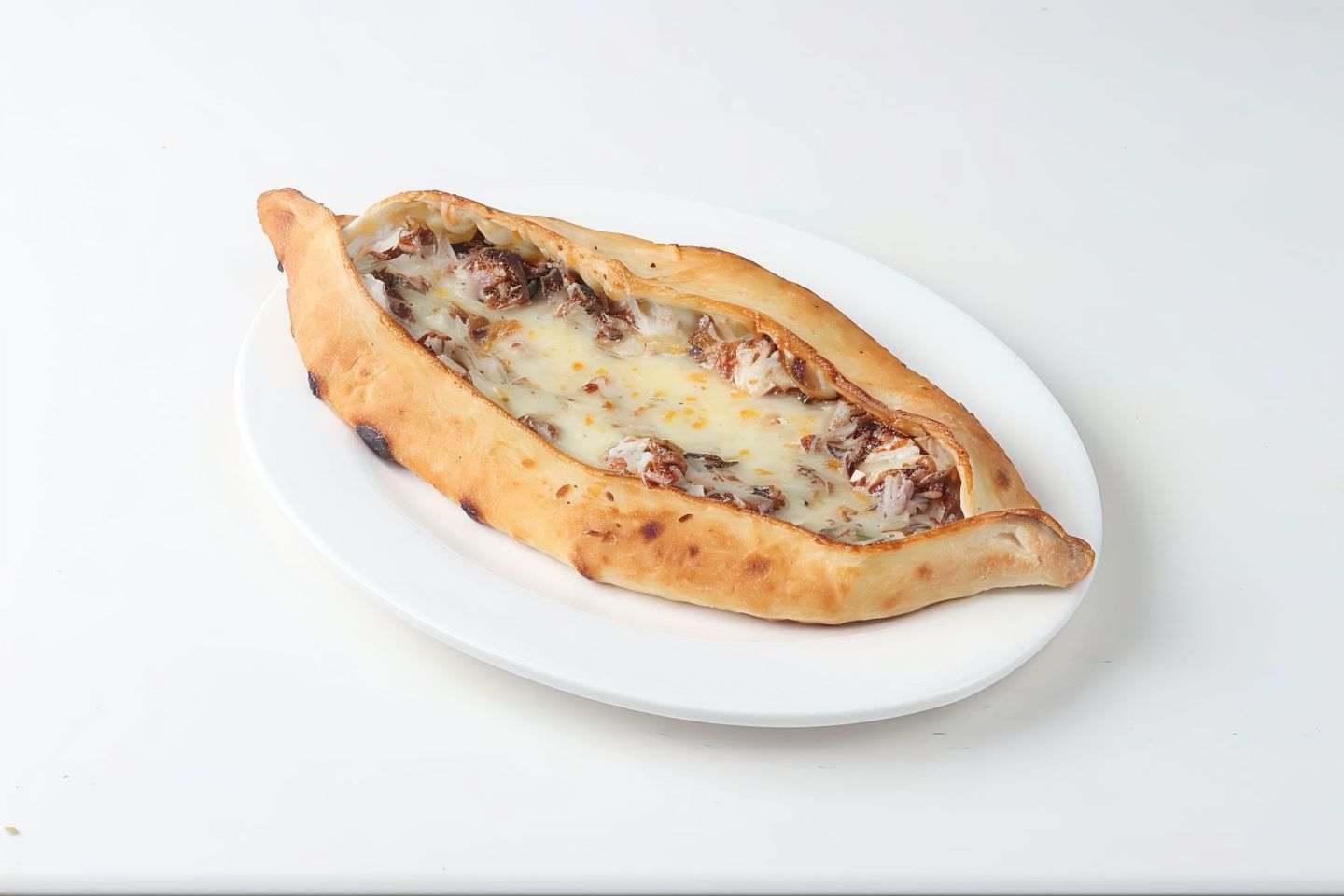 Spinach With Cheese And Labna