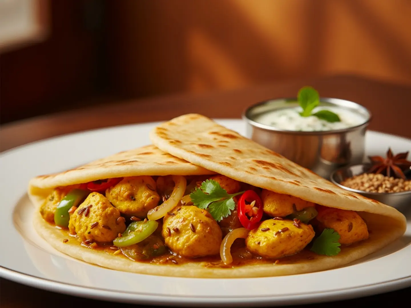 Curry Chicken Chapati
